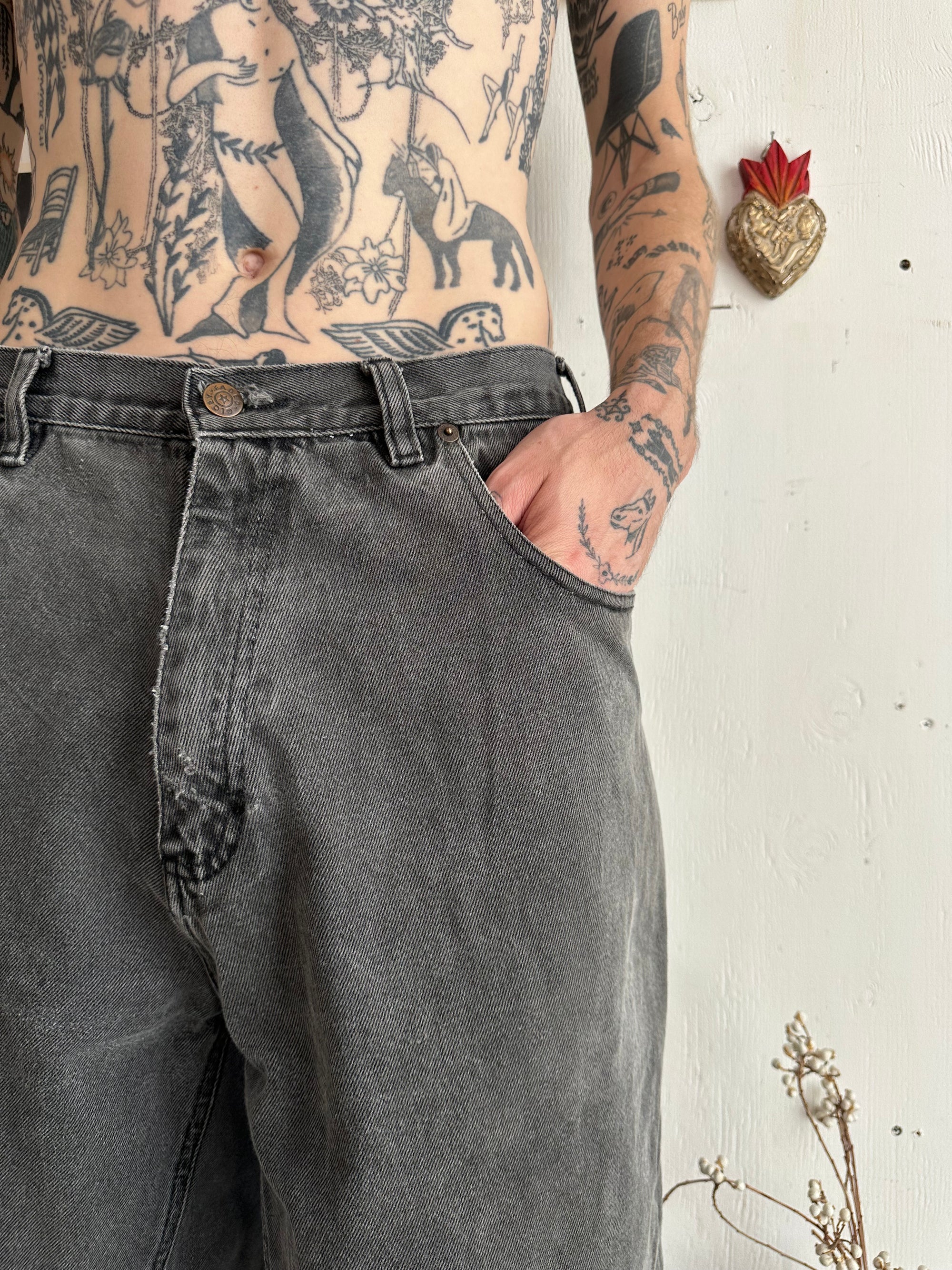 1990s Denim Shorts