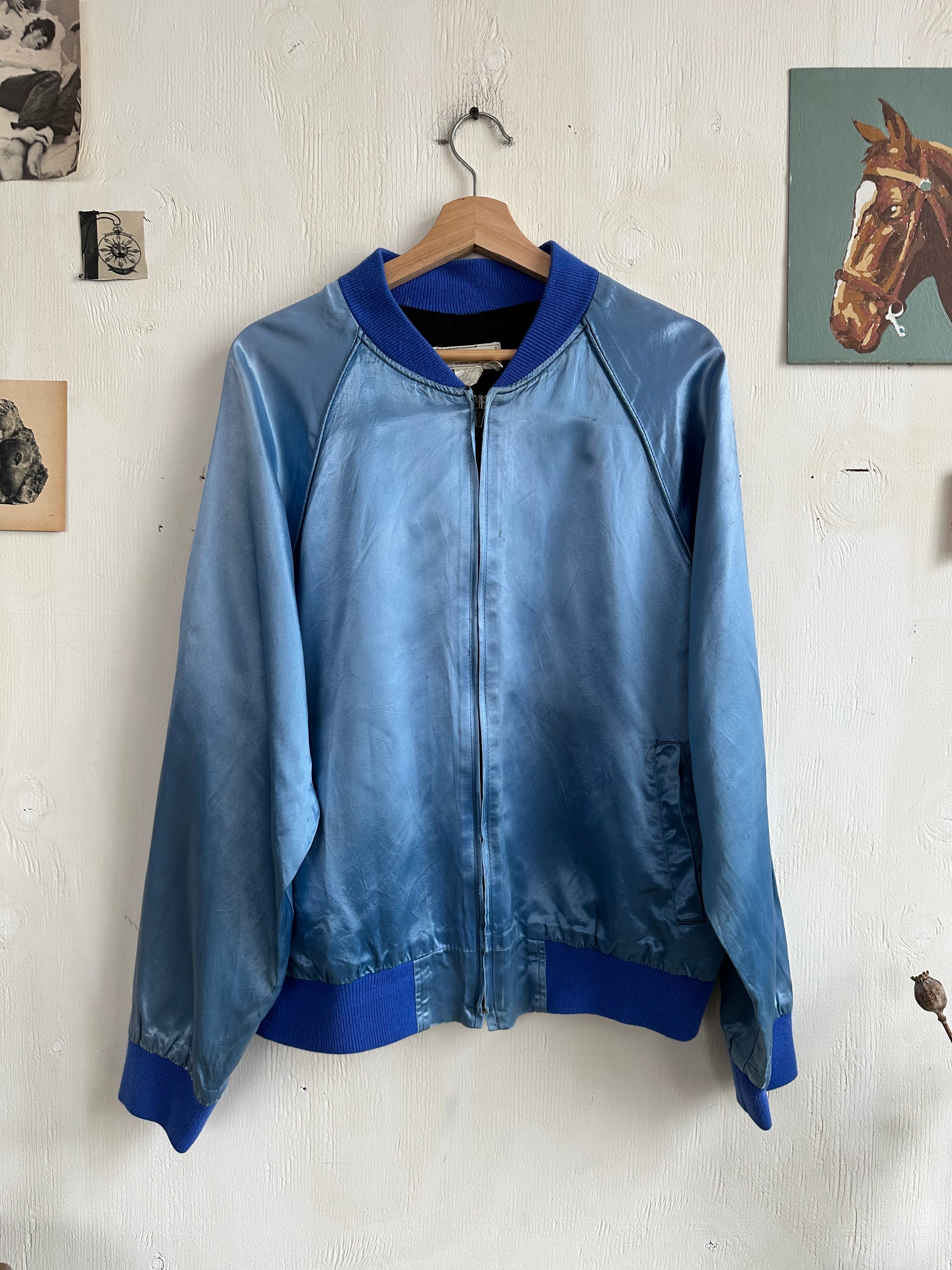 1980s Silk Playboy Bomber (Boxy L)