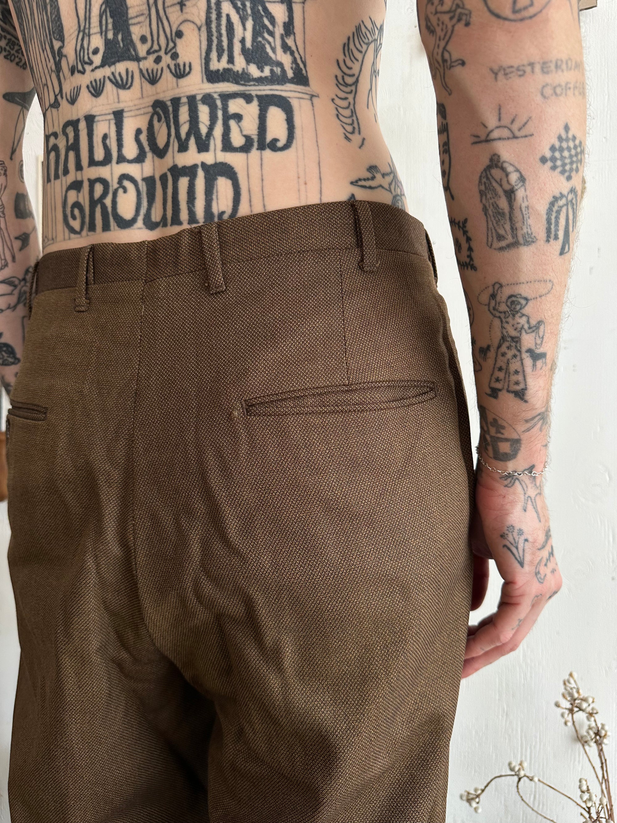 1970s Brown Trousers