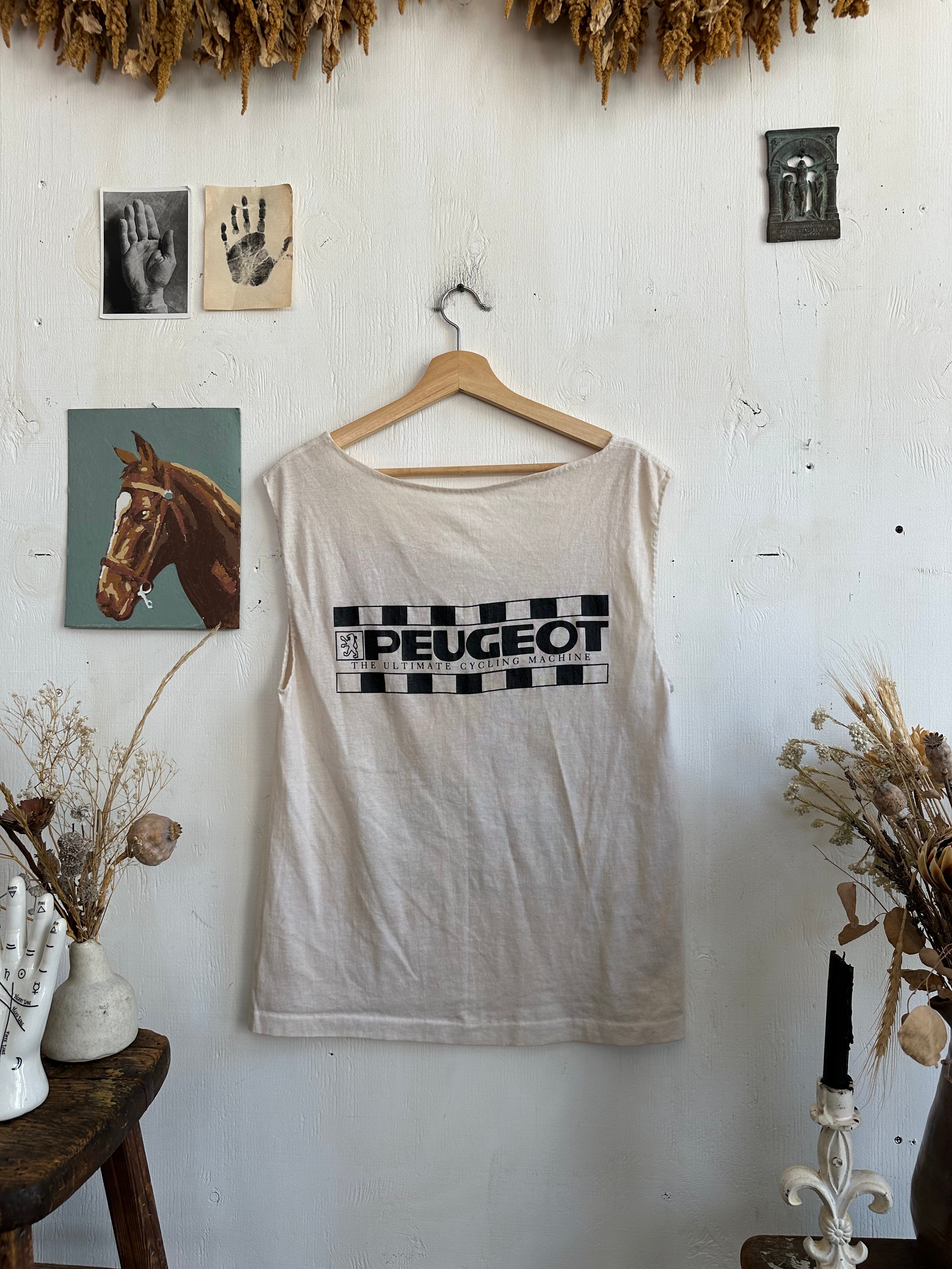 1980s Chopped Peugeot Muscle Tee (M)