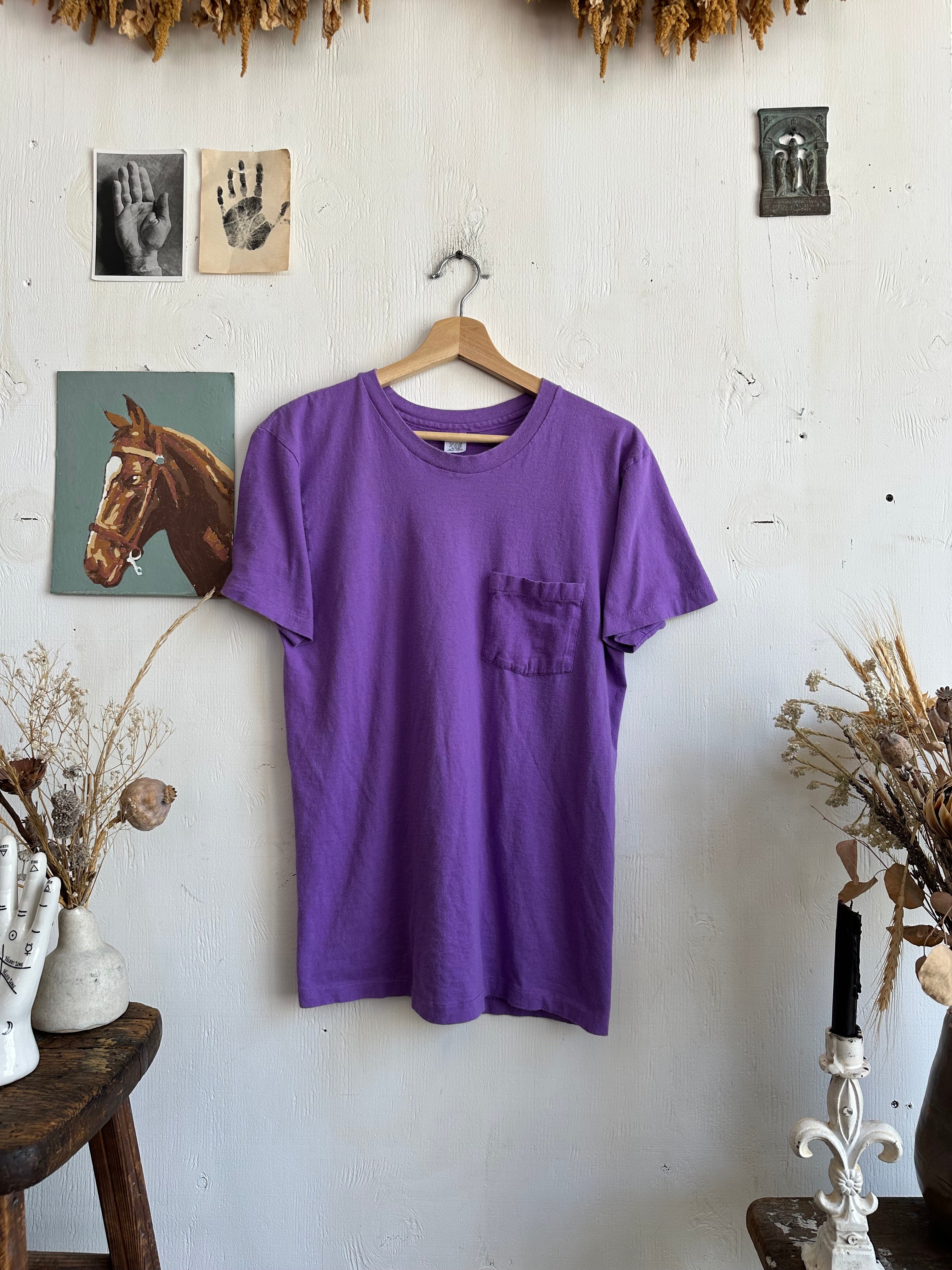 1980s Hanes Pocket Blank (M/L)