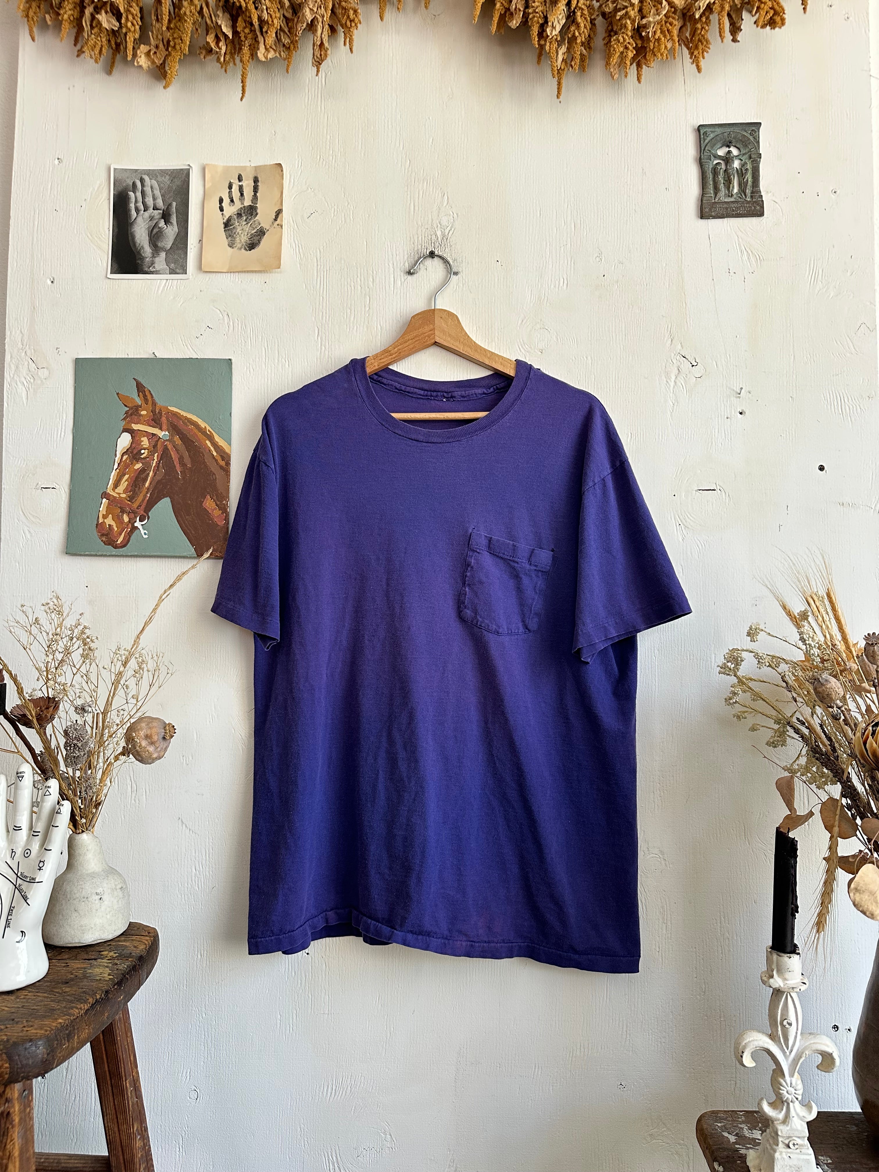 1990 Deep Purple Pocket Blank (L/XL)