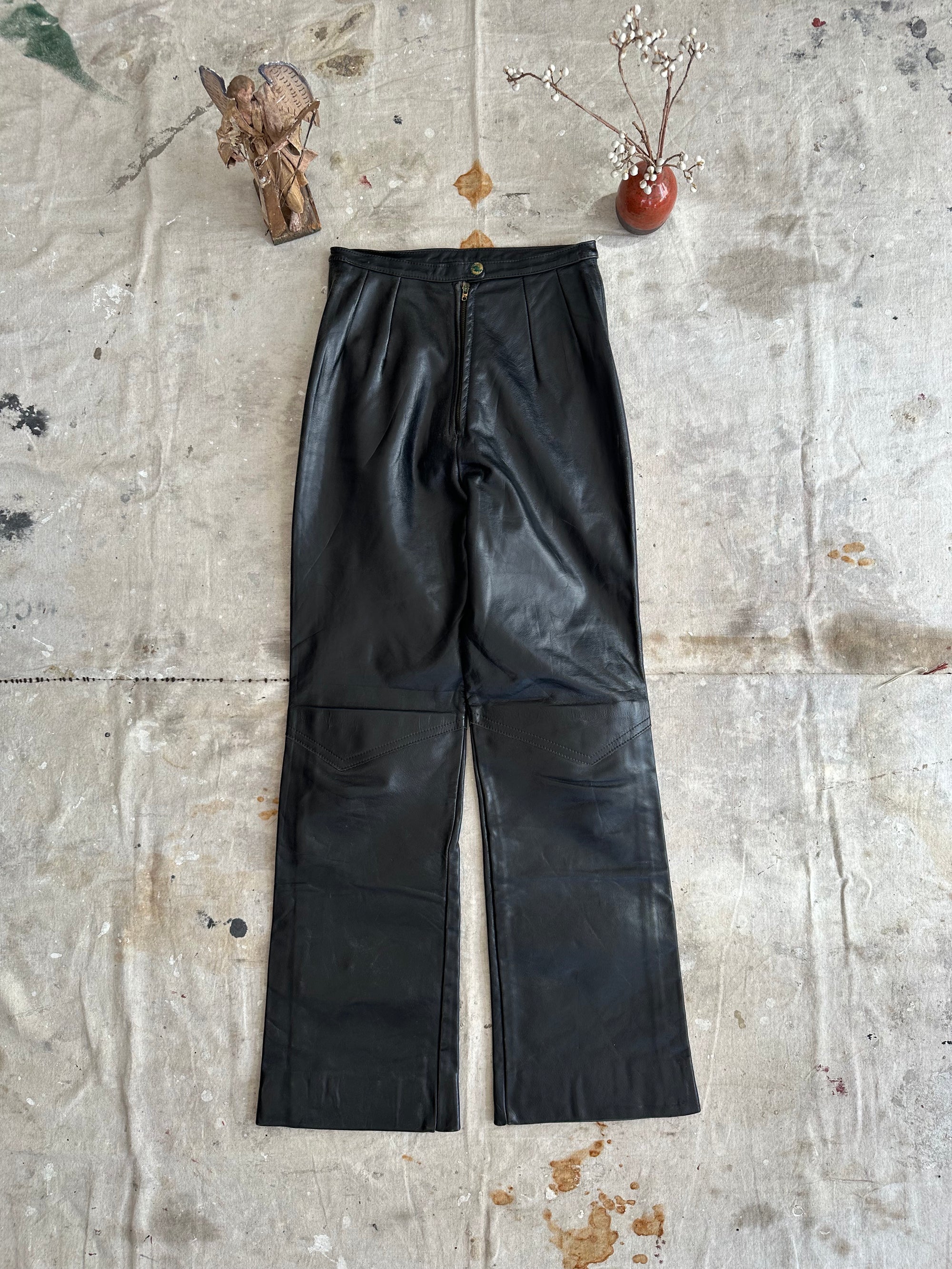 1970s Soft Leather Pants