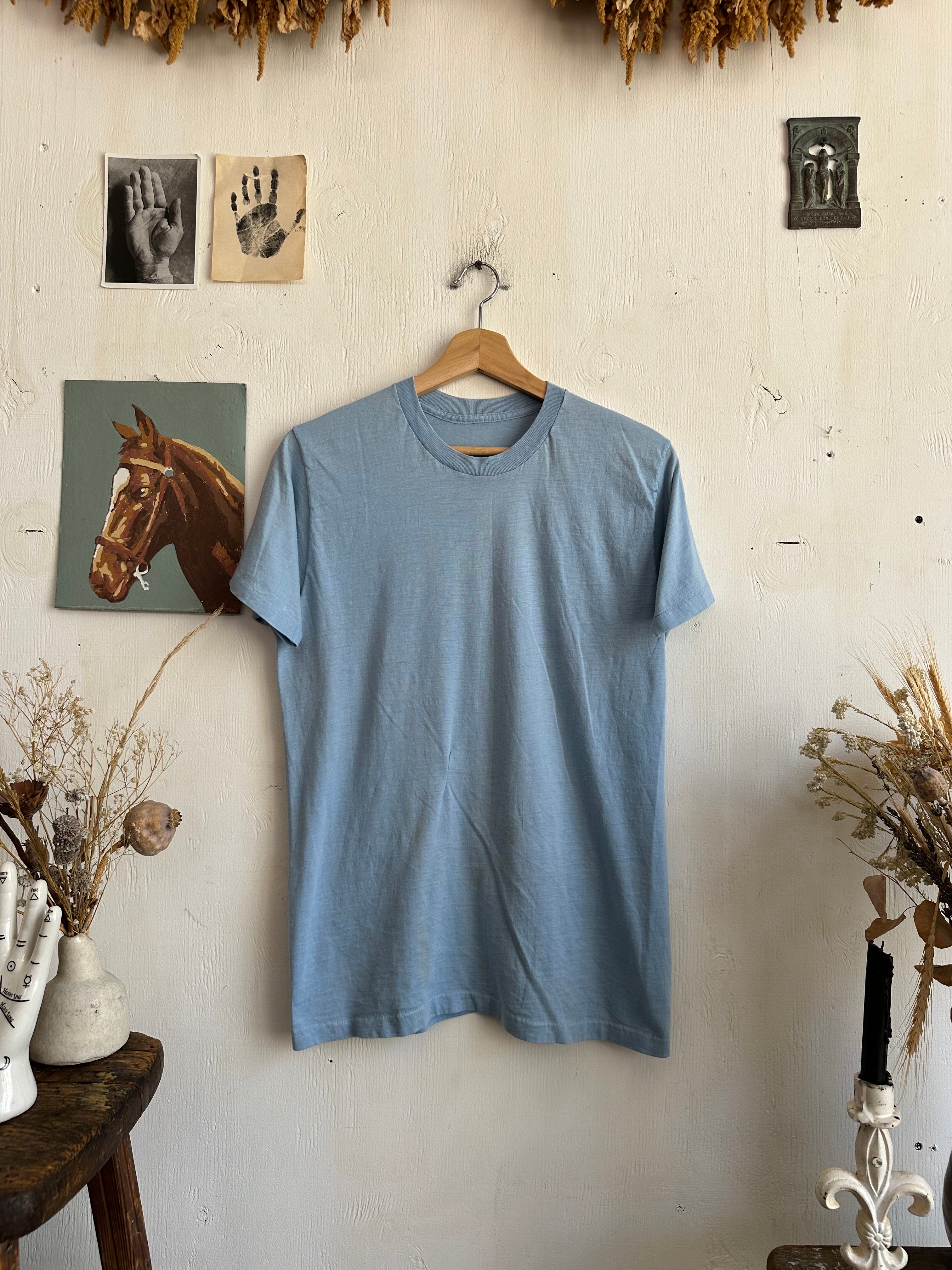 1980s Light Blue Blank (M/L)