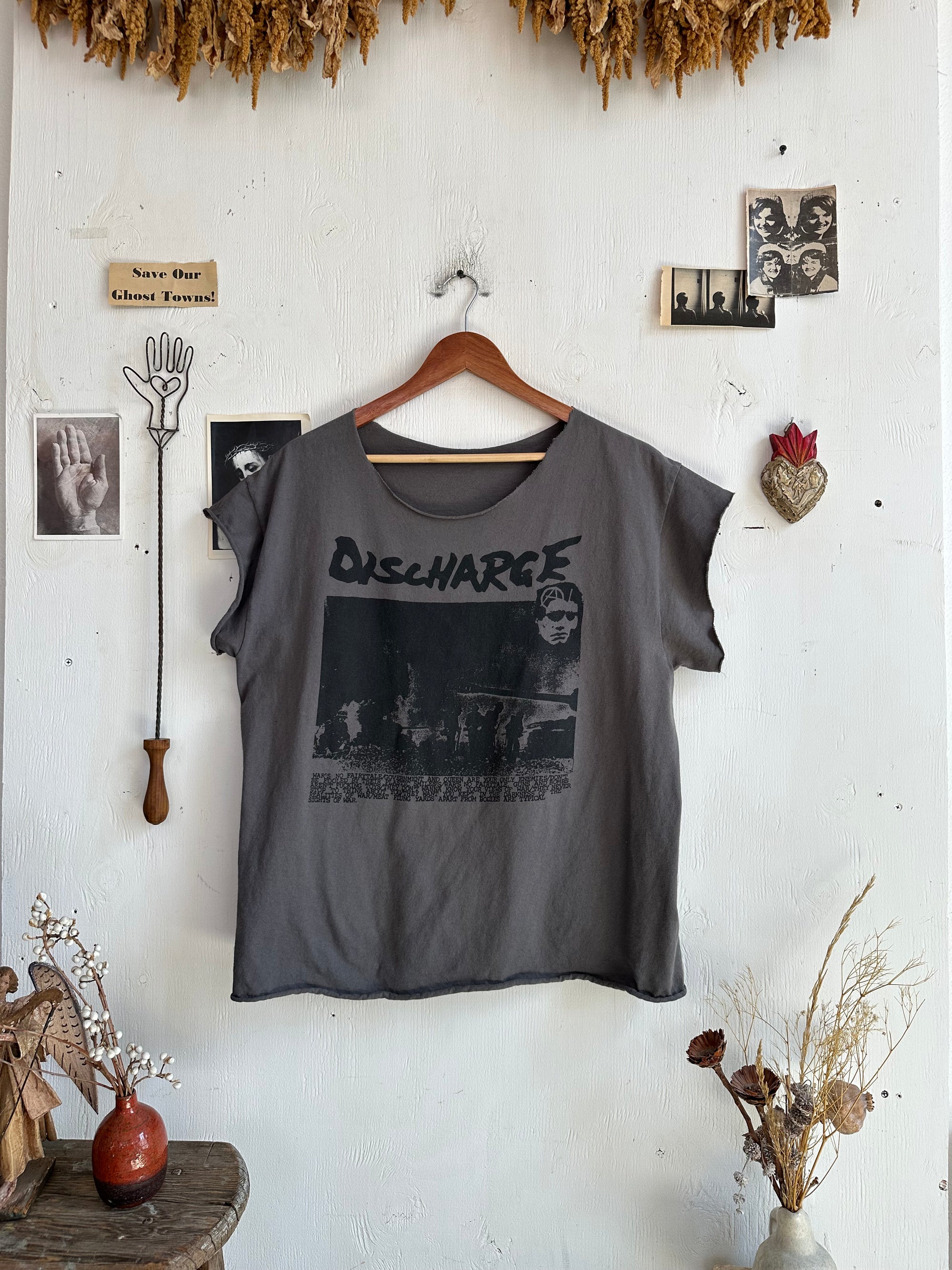 2000s Chopped Discharge Tee