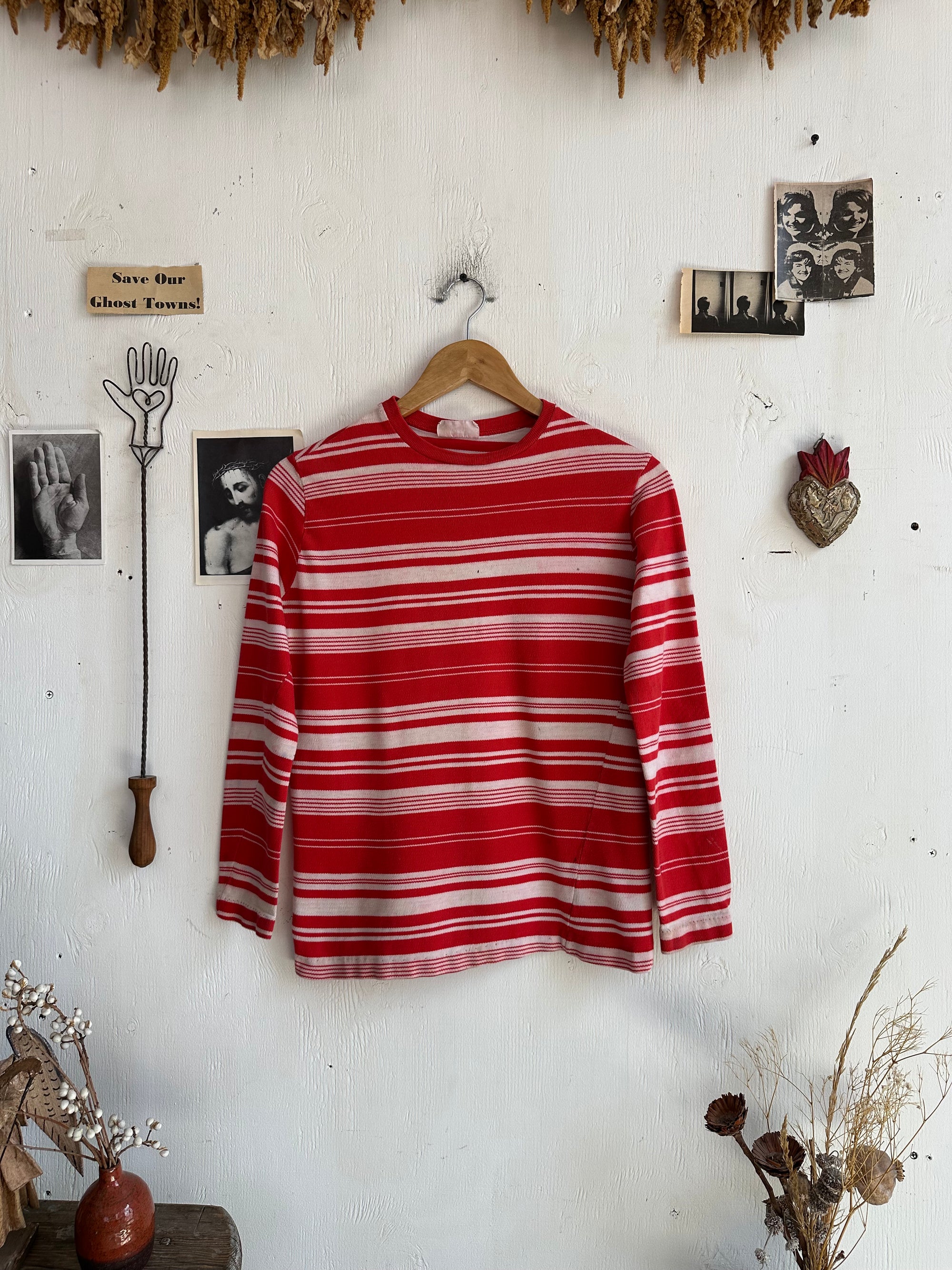 1970s Striped Long Sleeve
