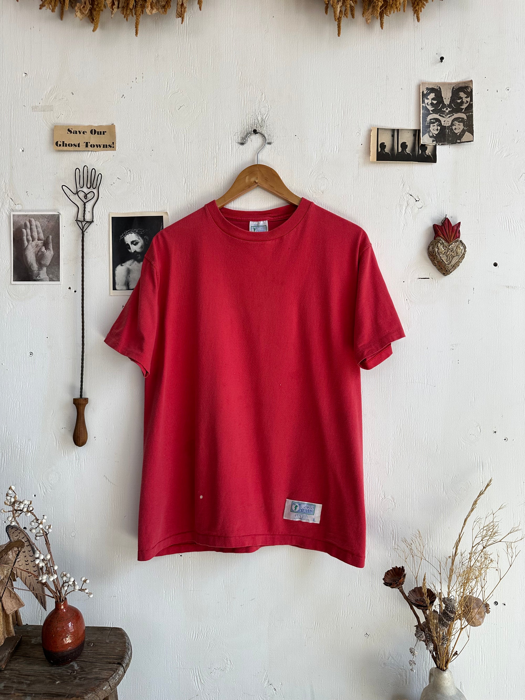 1990s Red Blank