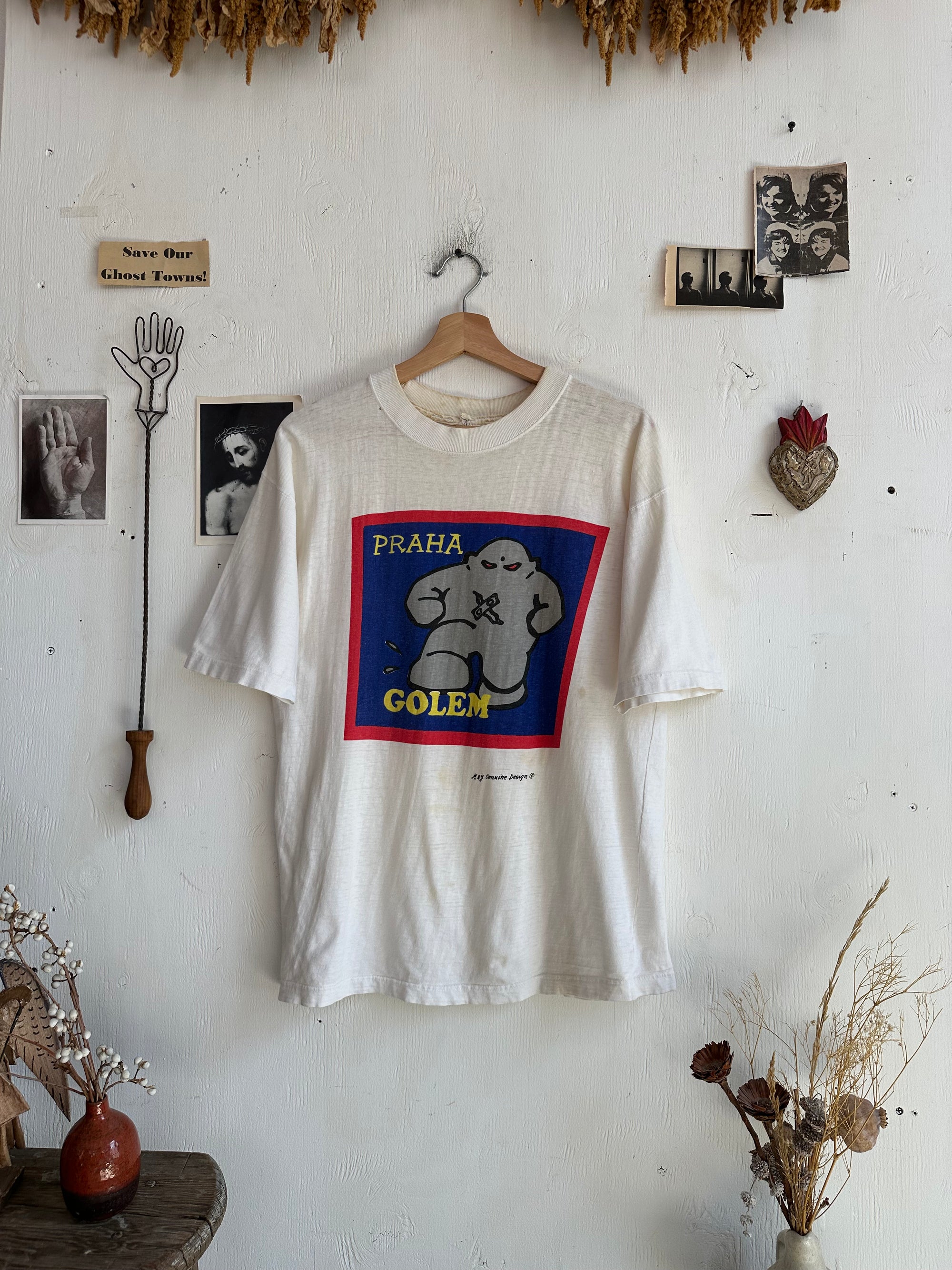 1990s Praha Golem Tee