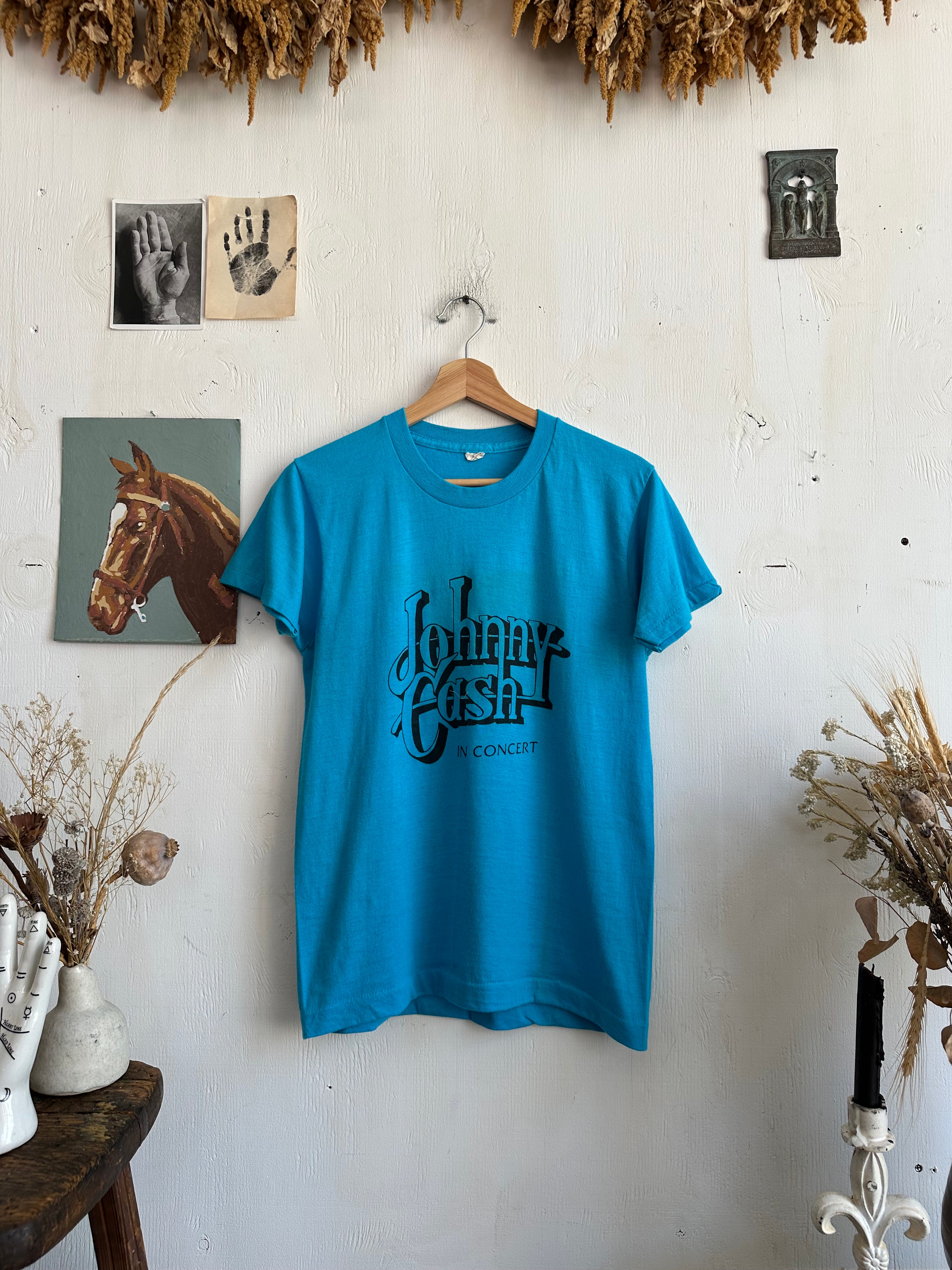 1980s Johnny Cash T-Shirt (M)