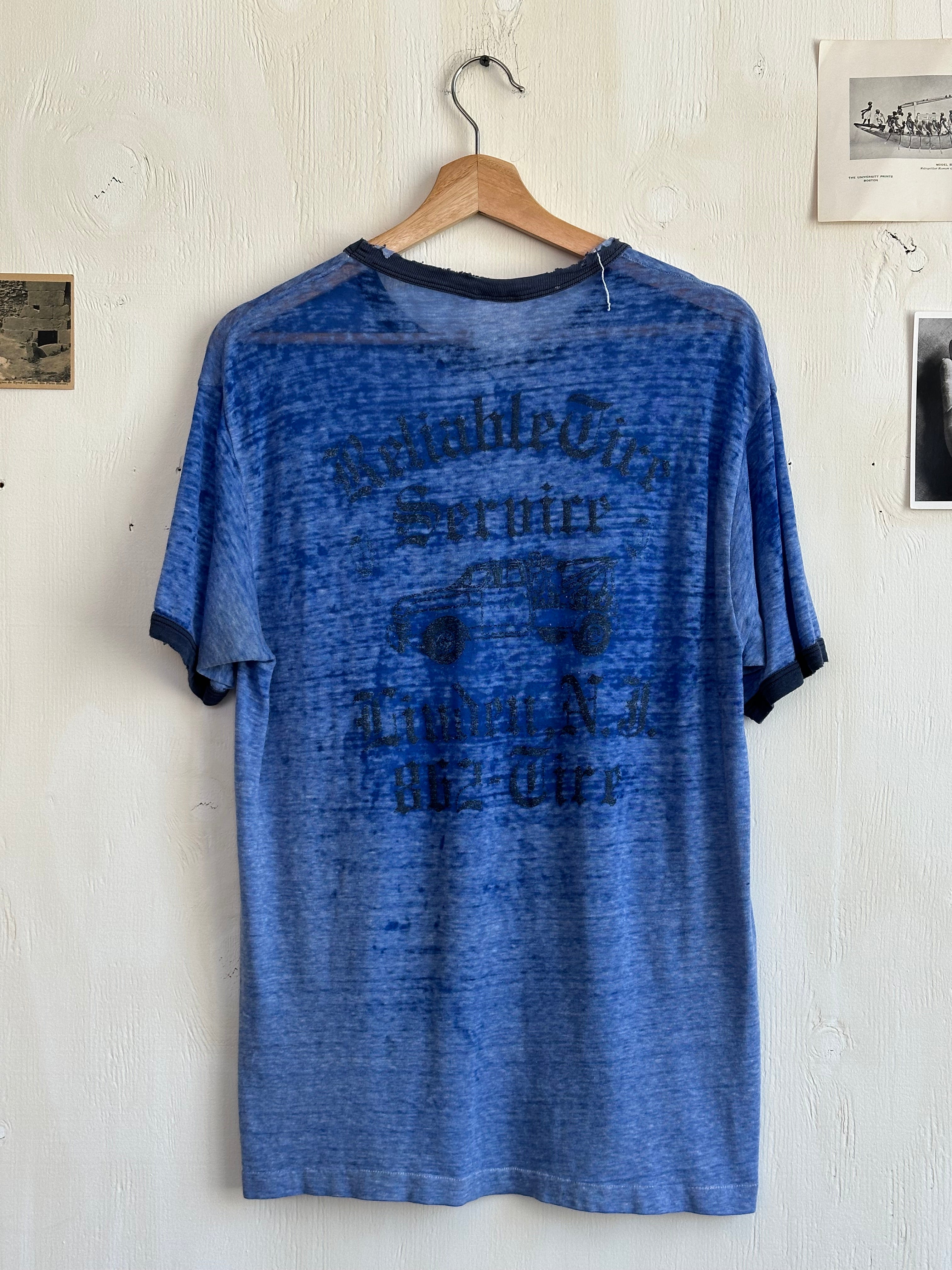 1980s Paper Thin Reliable Tire Service Tee (M/L)