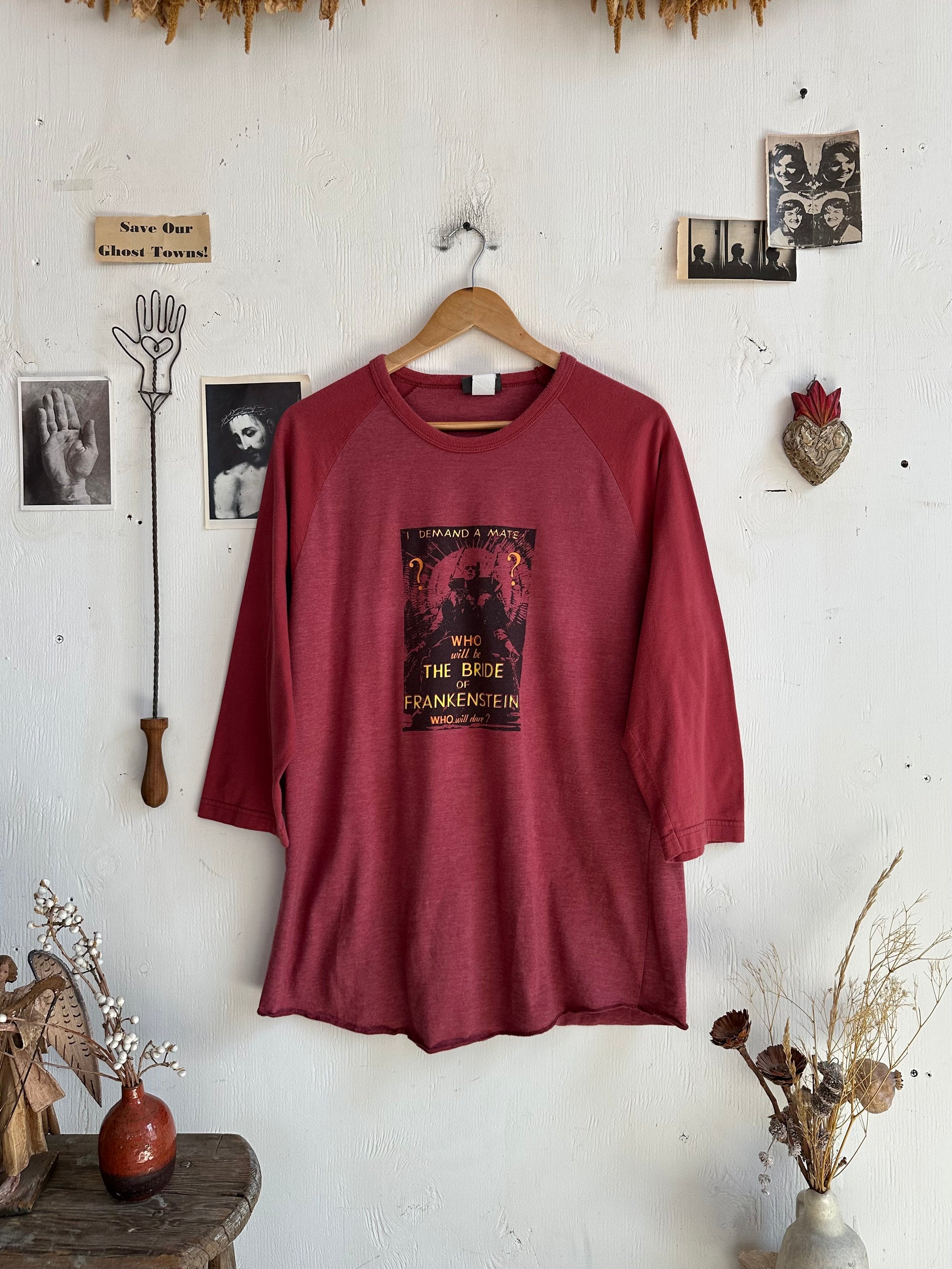 2000s The Bride of Frankenstein Baseball Tee