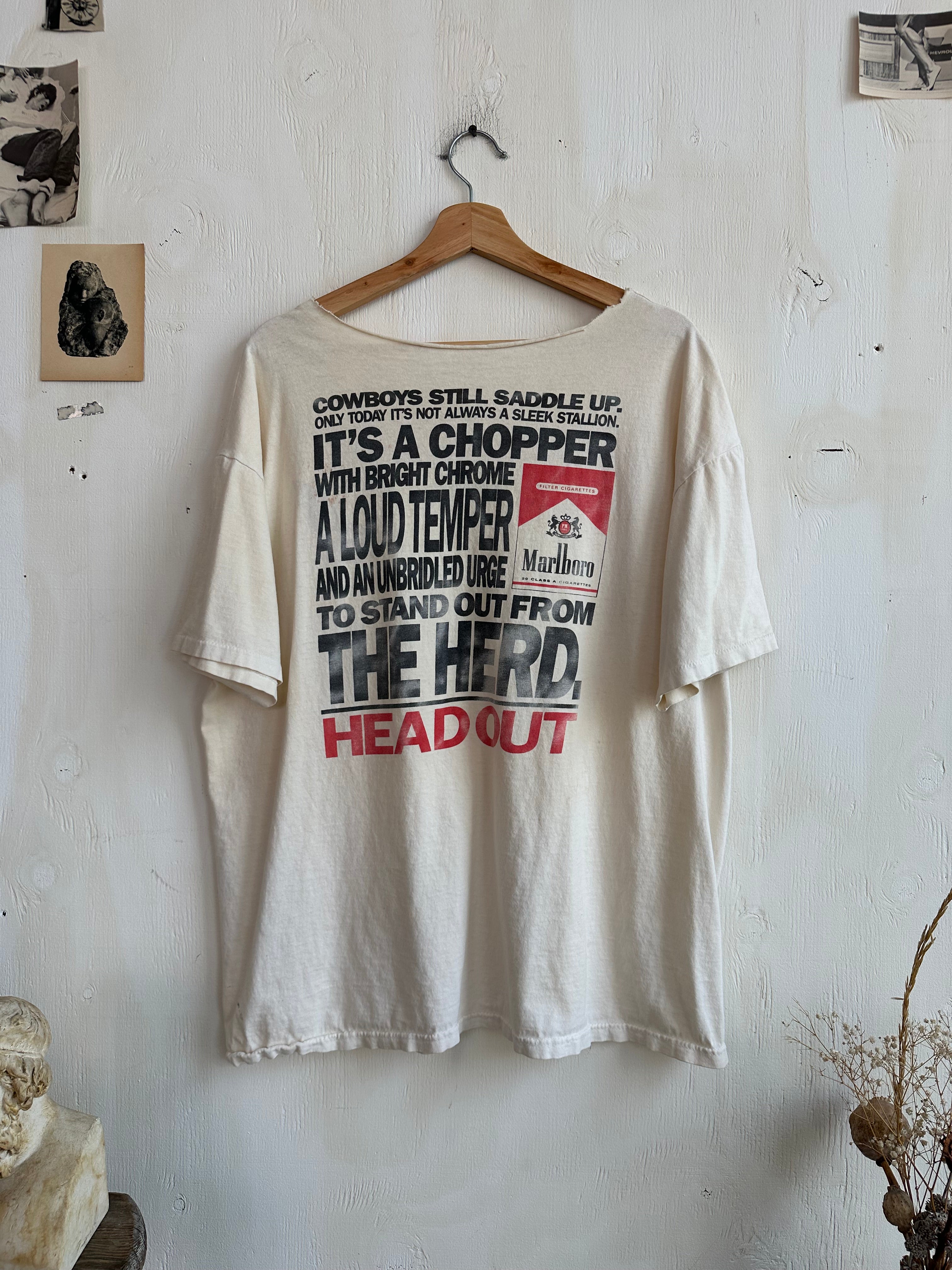 1990s Thrashed Marlboro Pocket Tee (XL)