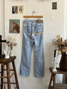 1990s Thrashed and Repaired Levis 501s (30/31)