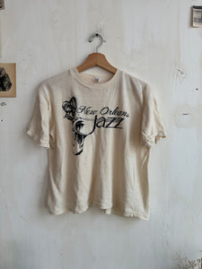 1980s New Orleans Jazz T-Shirt (Boxy S/M)