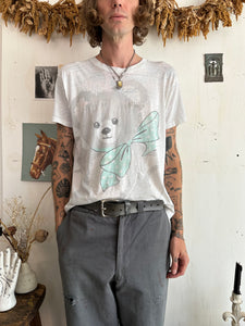 1980s Paper Thin Teddy Bear T-Shirt (Boxy L)