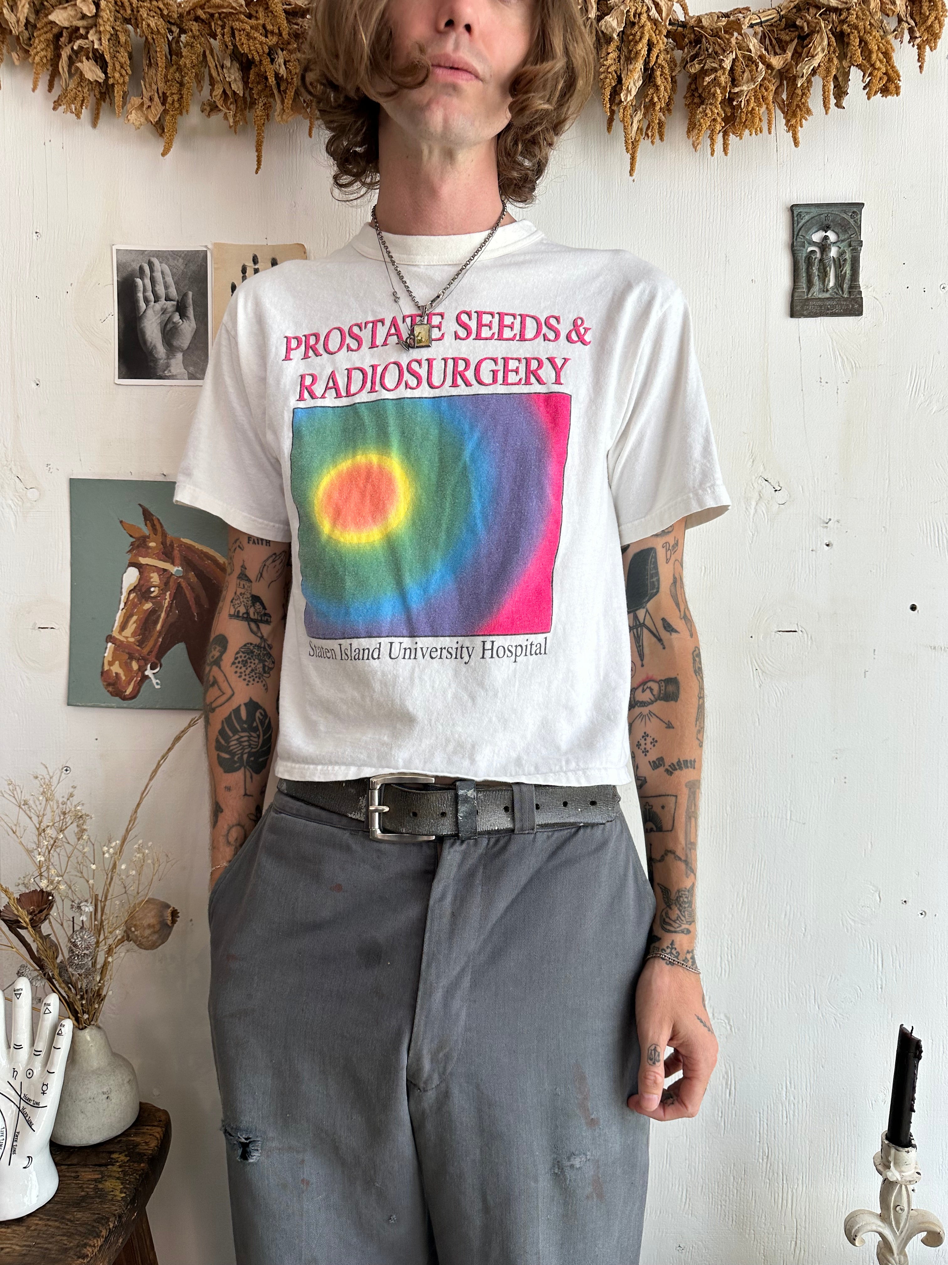 2000s Prostate Seeds & Radio Surgery Tee (Boxy S/M)