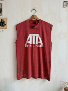 1980s Thrashed ATA Of Illinois Muscle Tee (M)