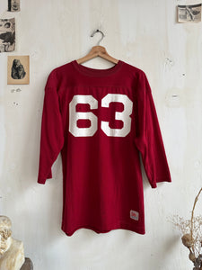 1960s Number 63 Athletic Long Sleeve (M)