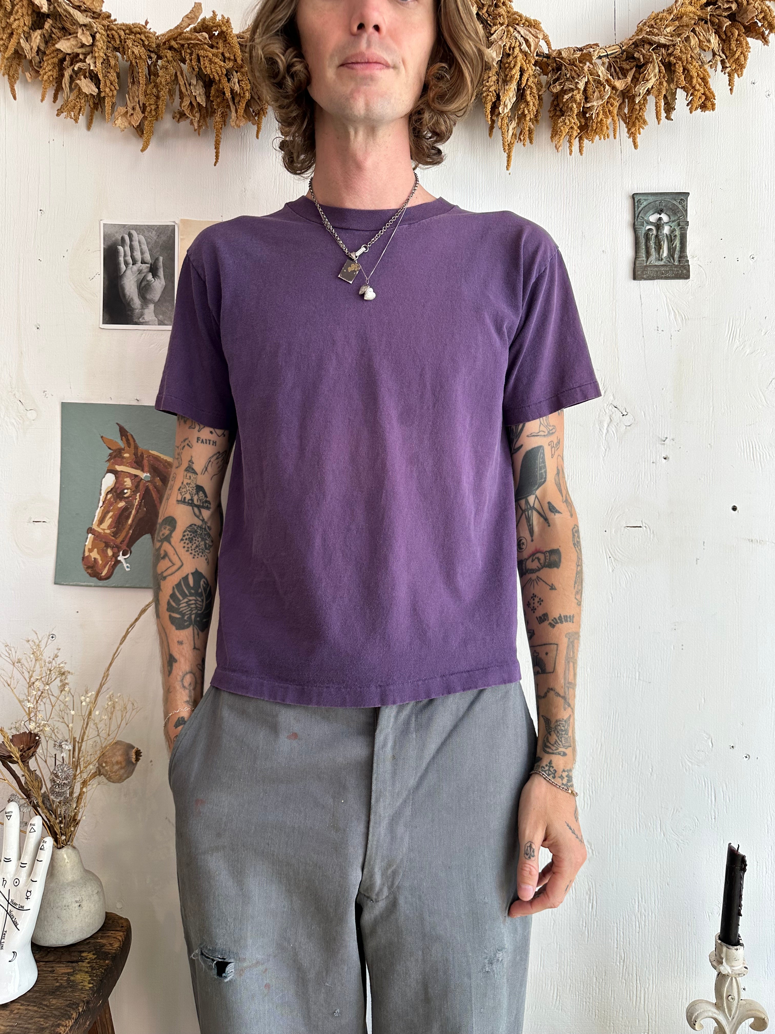 1990s Hanes Her Way Blank (Boxy S/M)