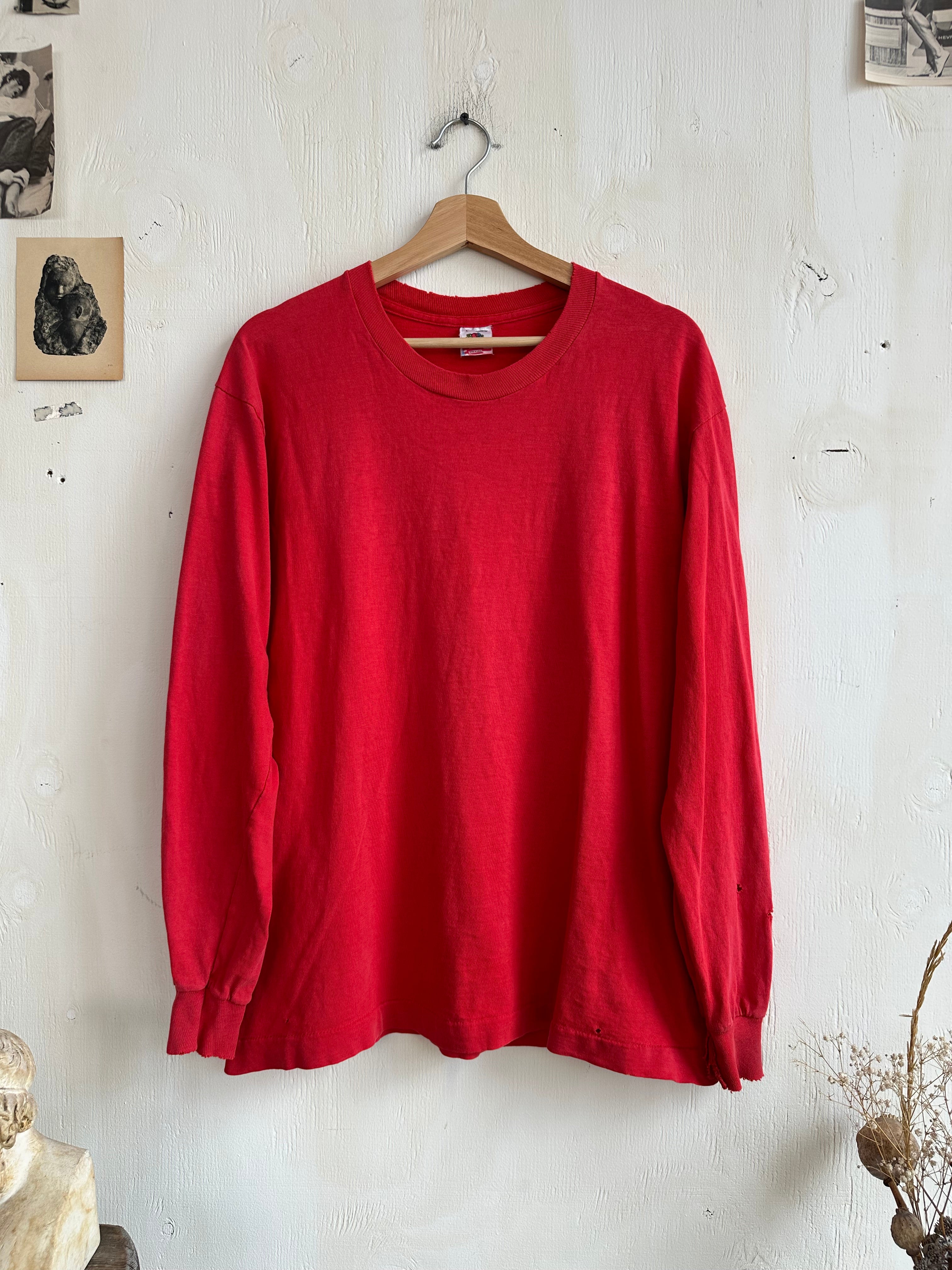 1980s Sun Faded Blank Long Sleeve (L/XL)