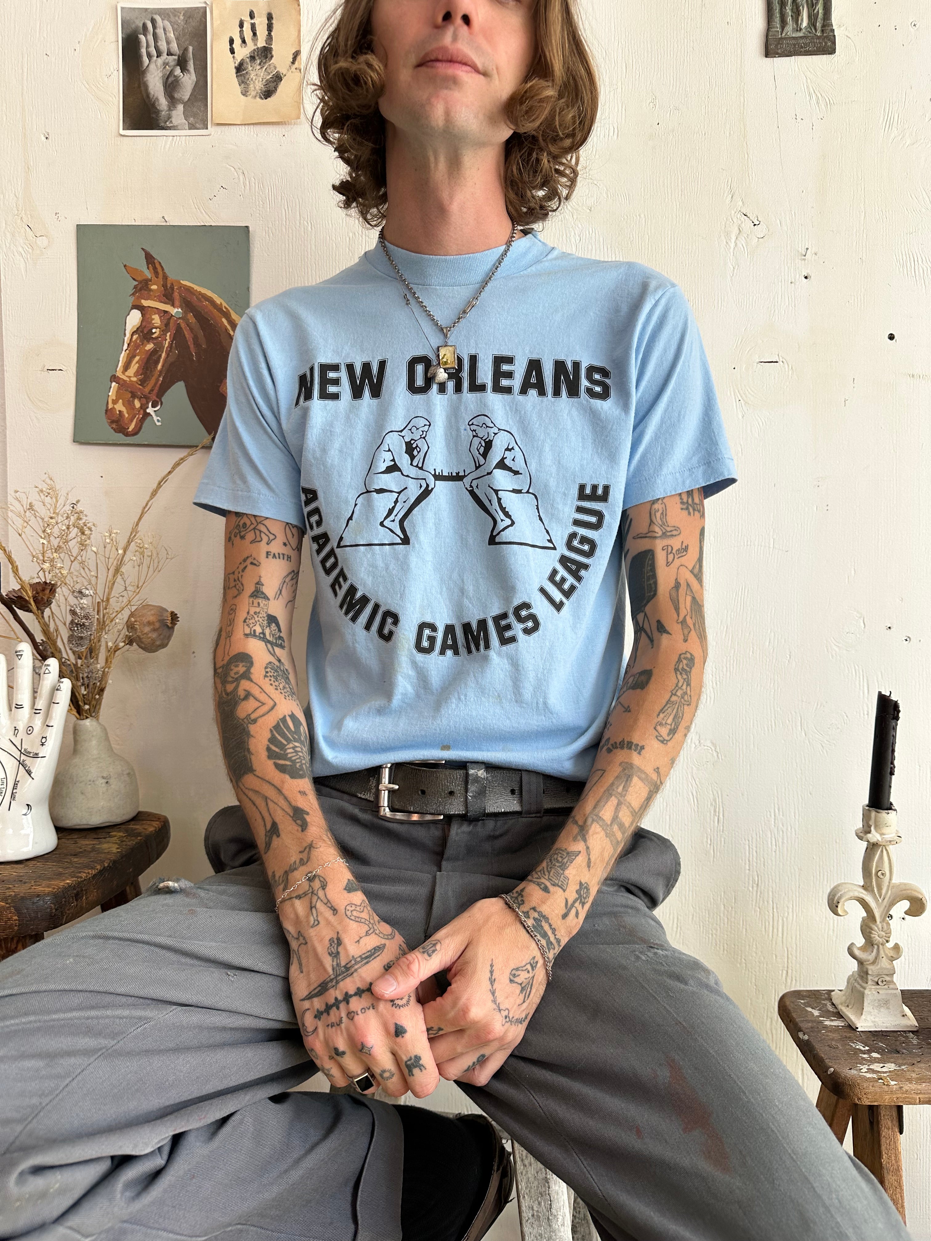 1980s New Orleans Chess Tee (L/XL)