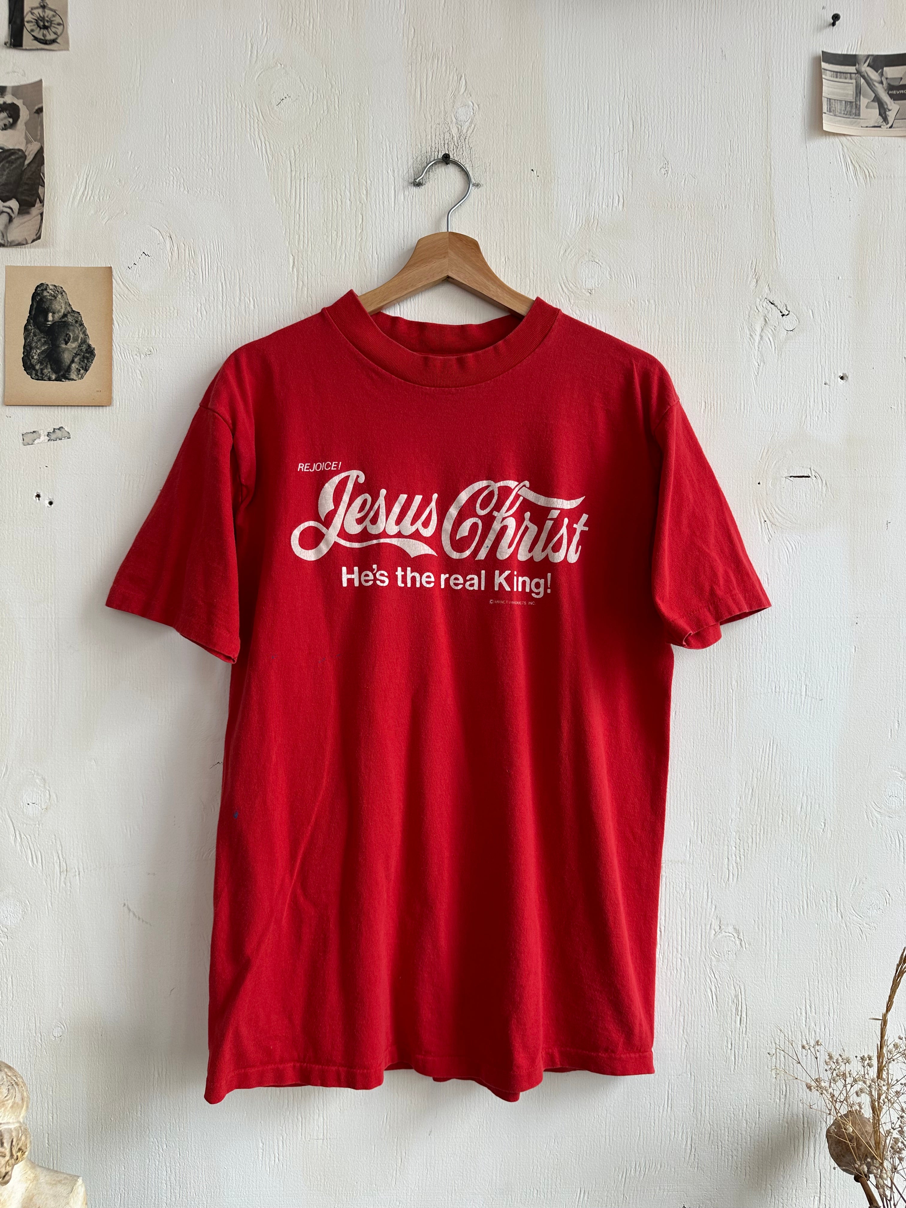 1980s Jesus Christ Coca-Cola T-Shirt (L)
