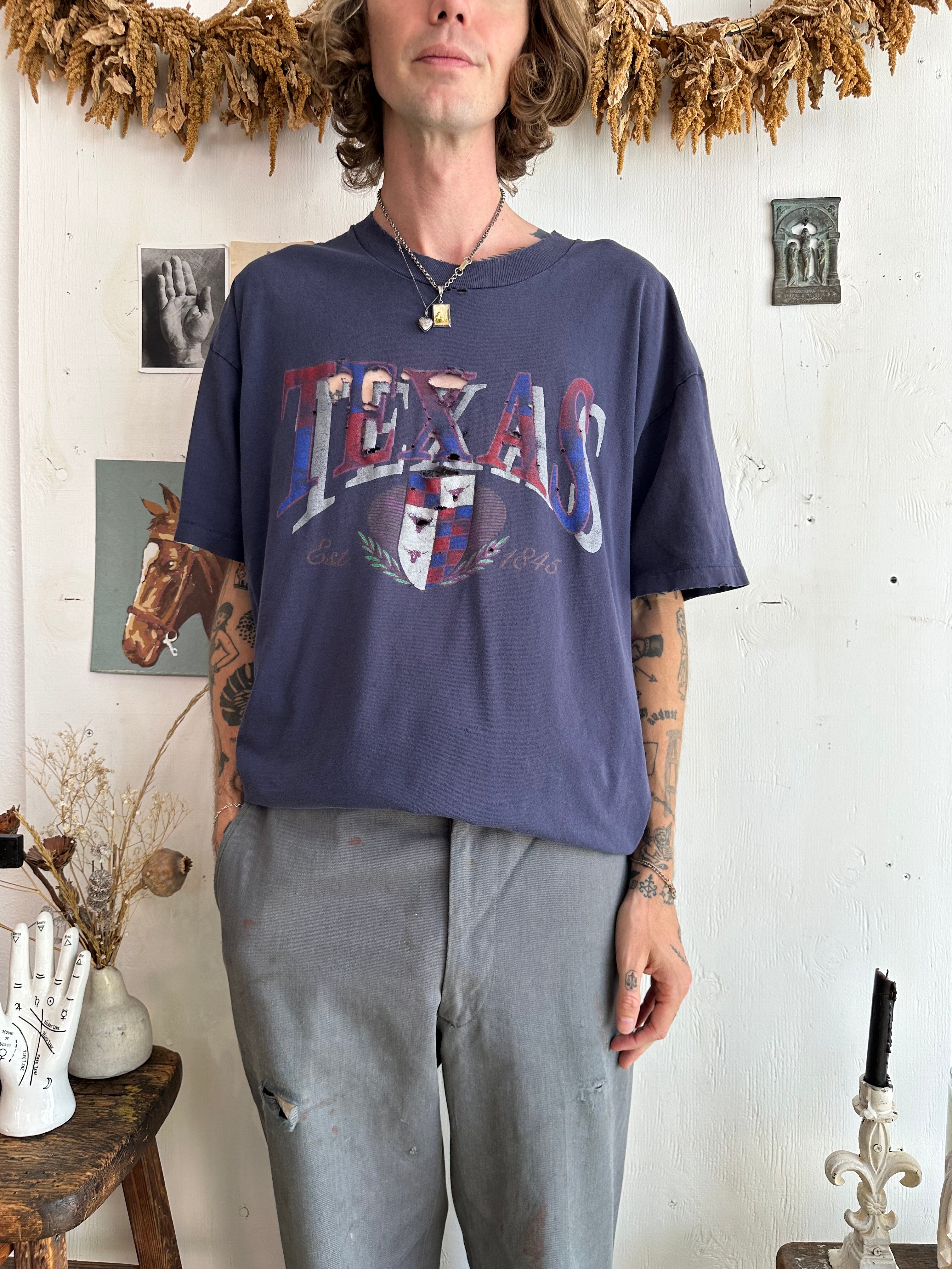 1990s Well Worn Texas Tee (Boxy XL)