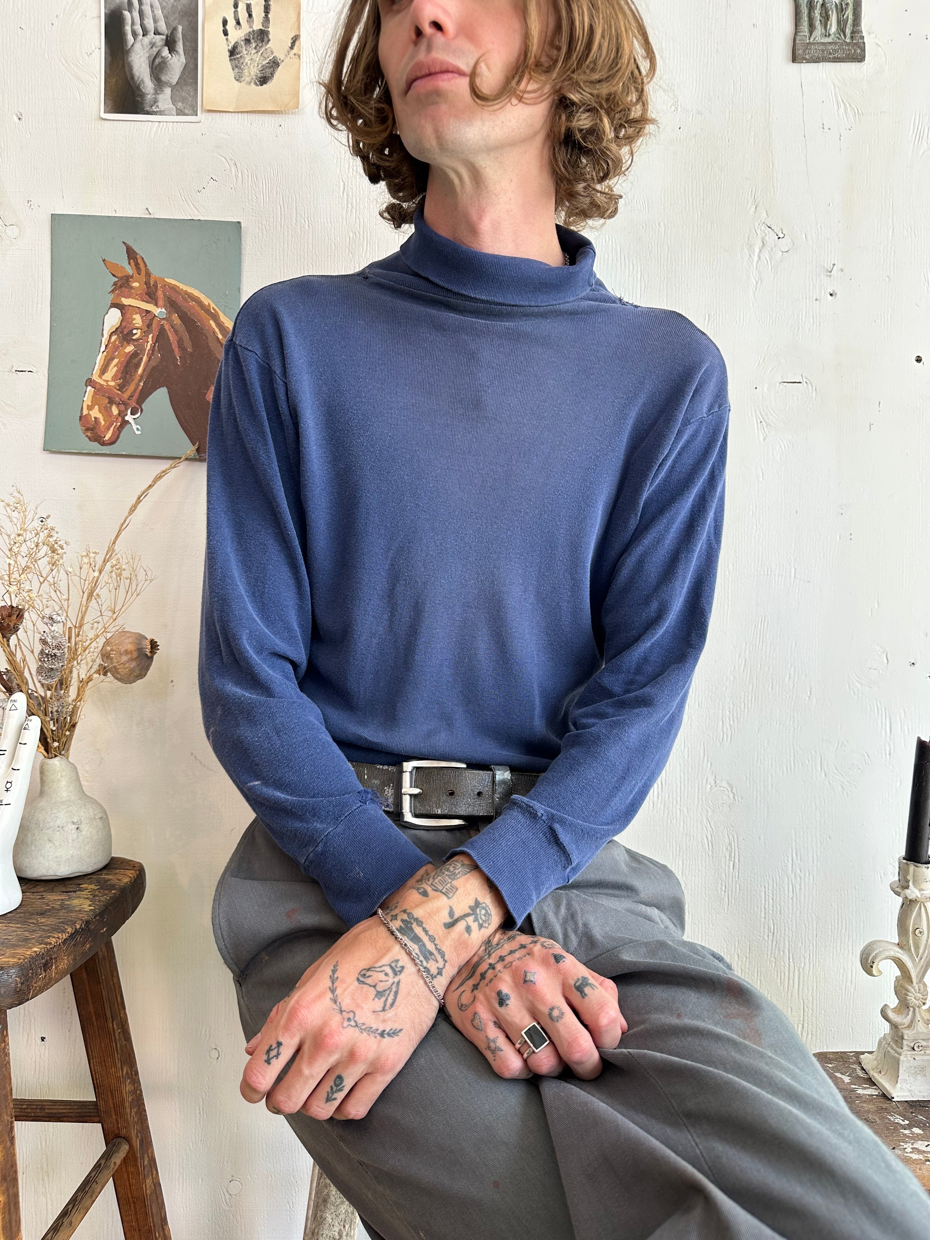 1970s Thrashed Turtleneck (Boxy M)