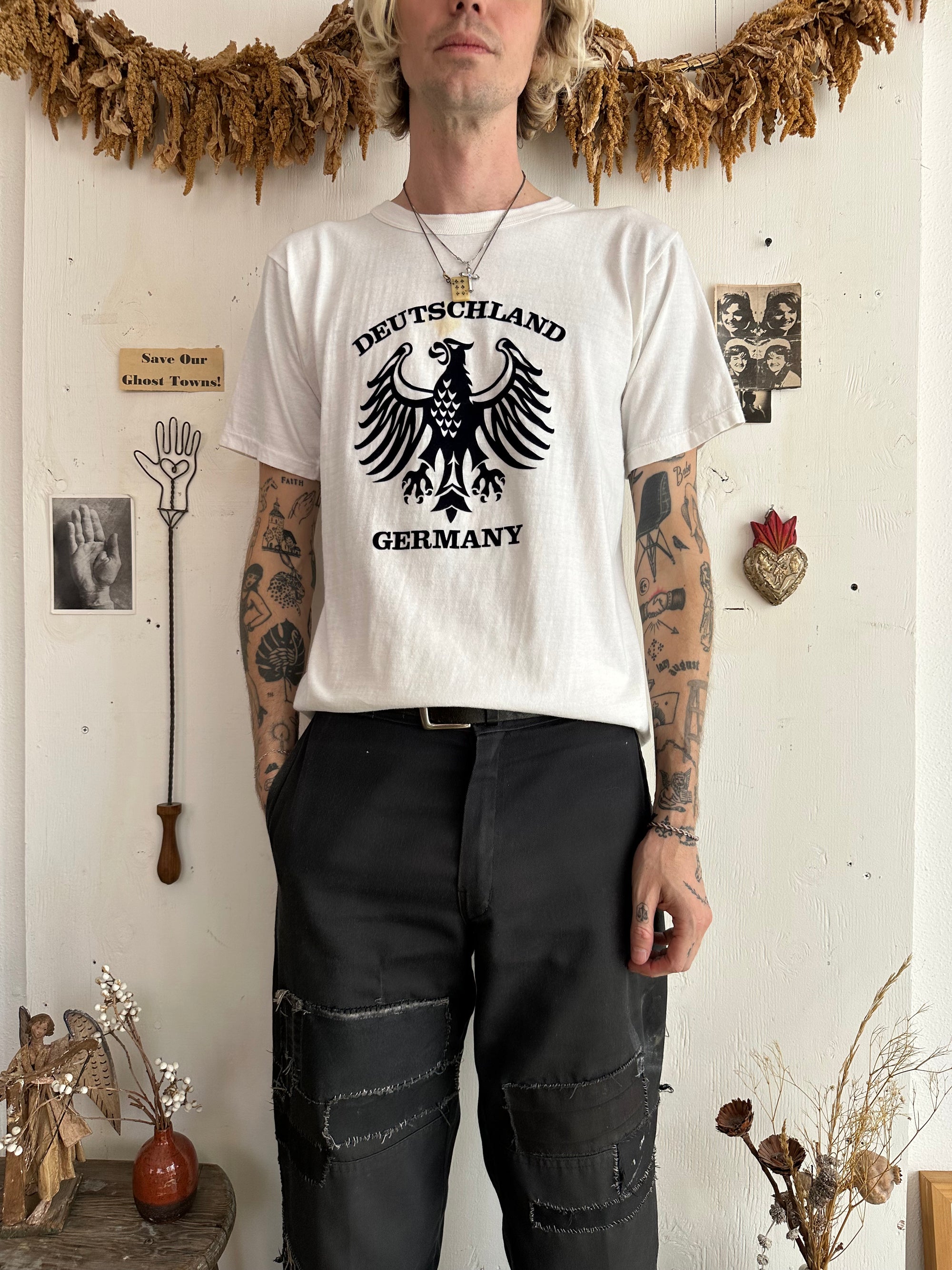 1980s Deutschland Germany Tee