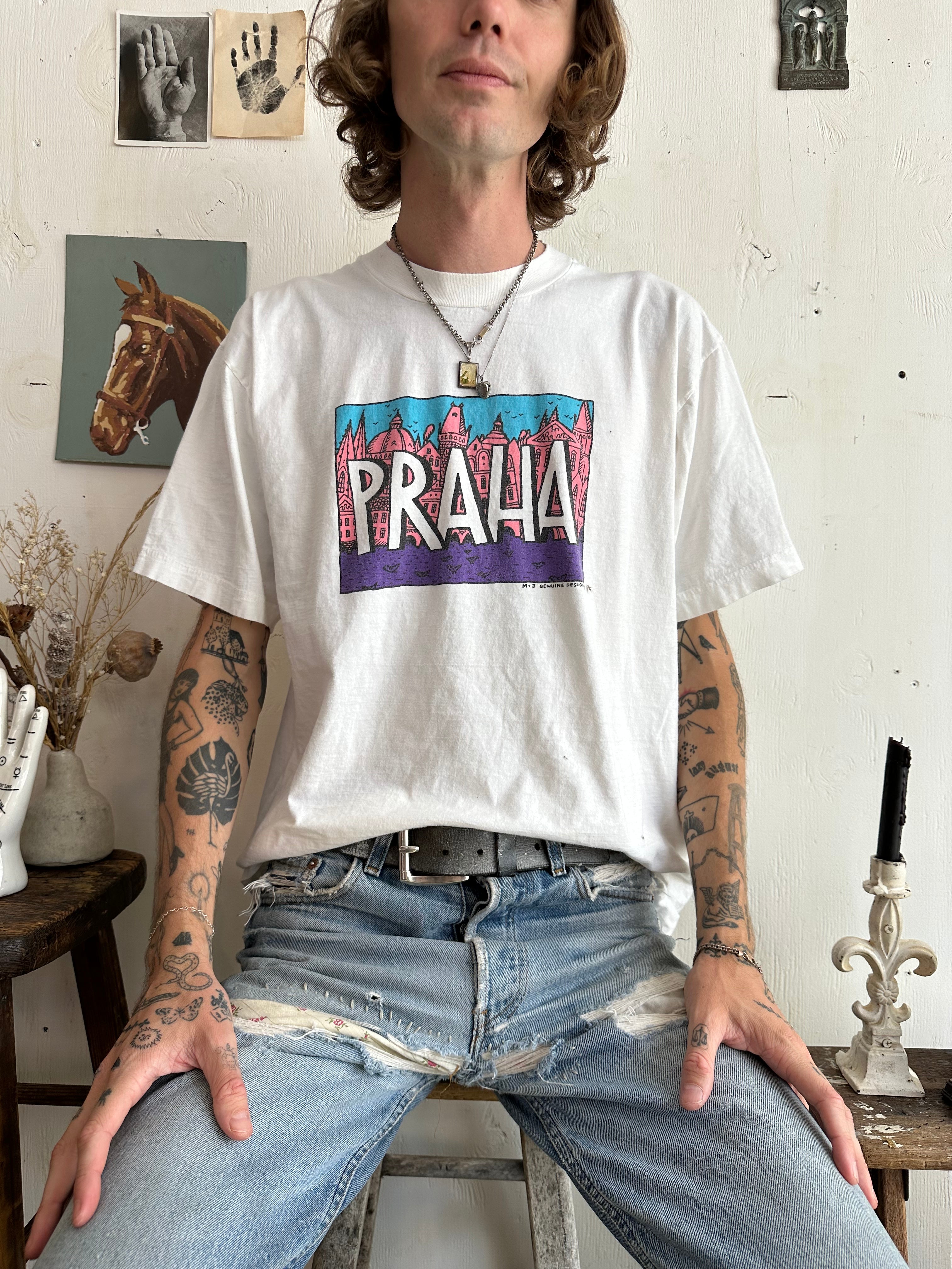 1990s Prague T-Shirt (XL)