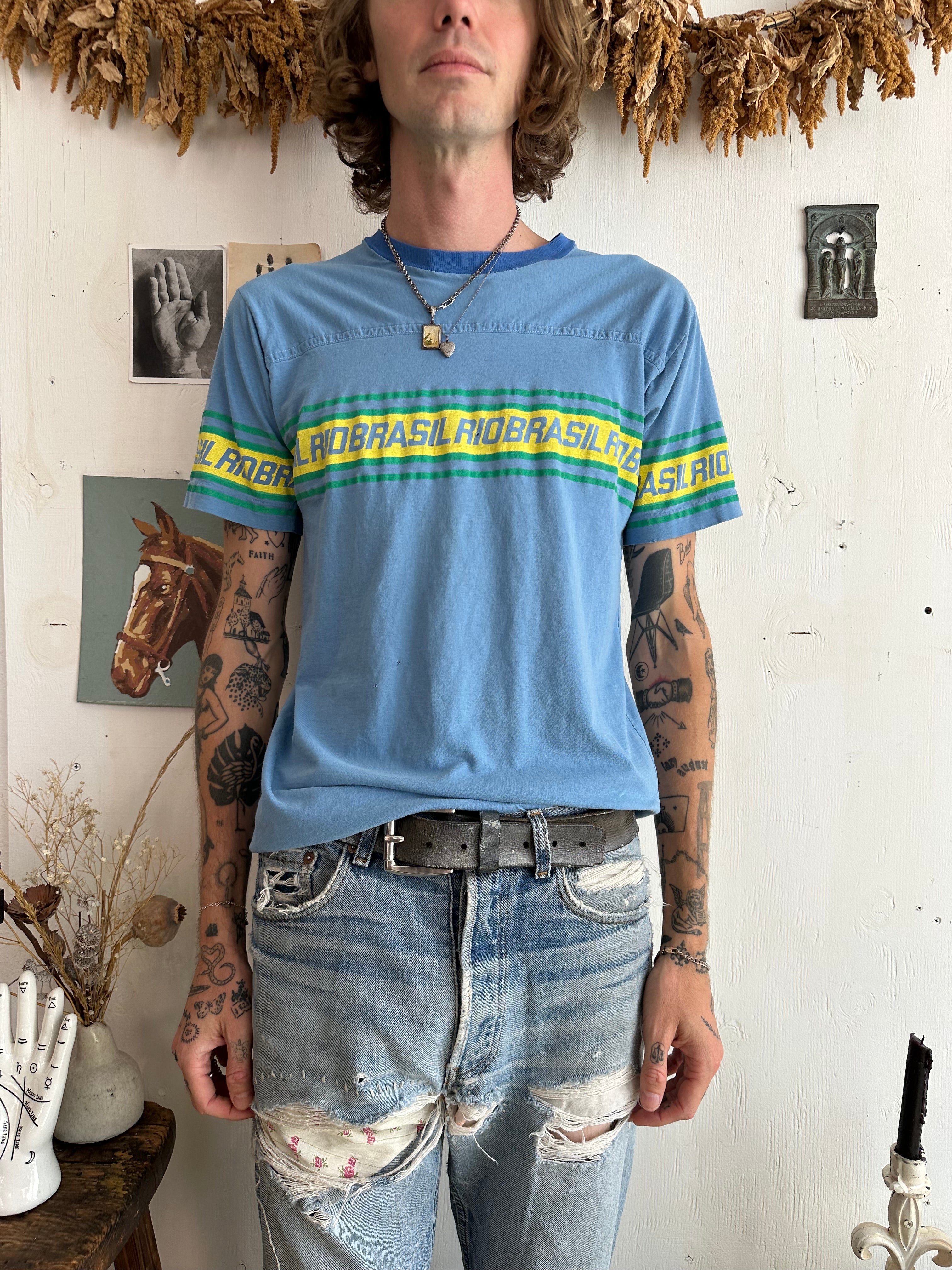 1990s Faded Brazil Tee (M)