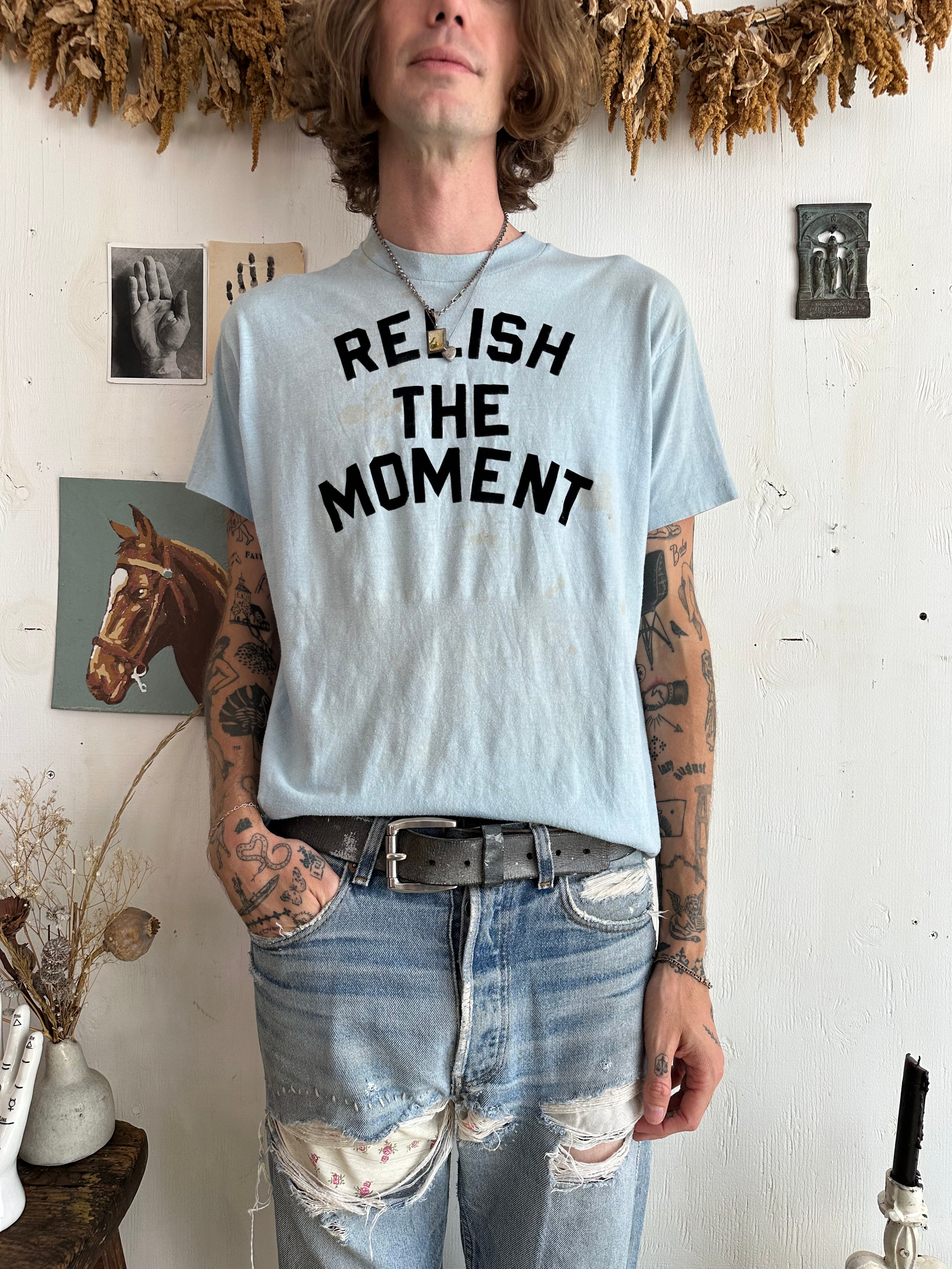 1980s Relish The Moment T-Shirt (L)