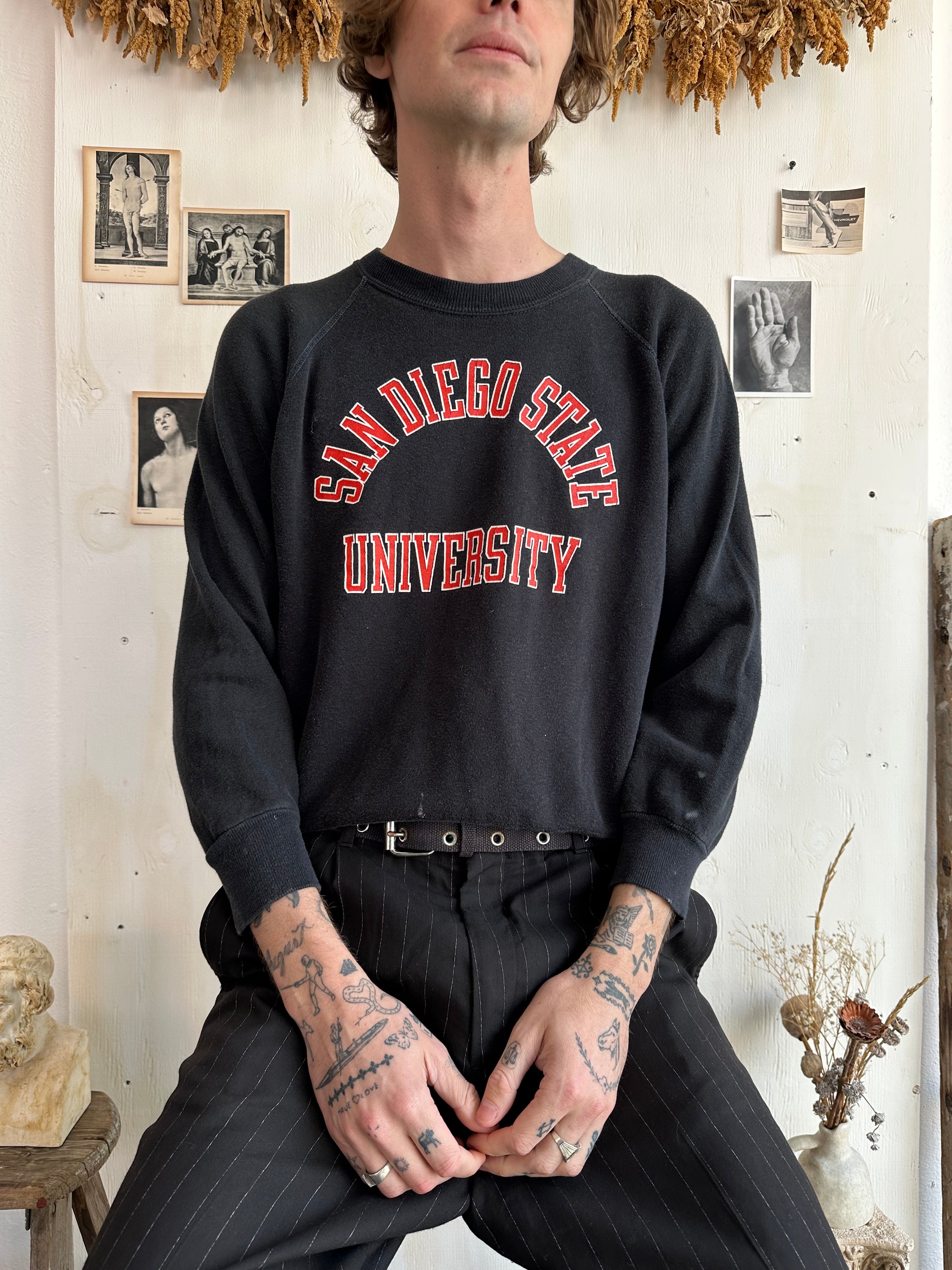 1980s San Diego State University Crewneck (Boxy M)