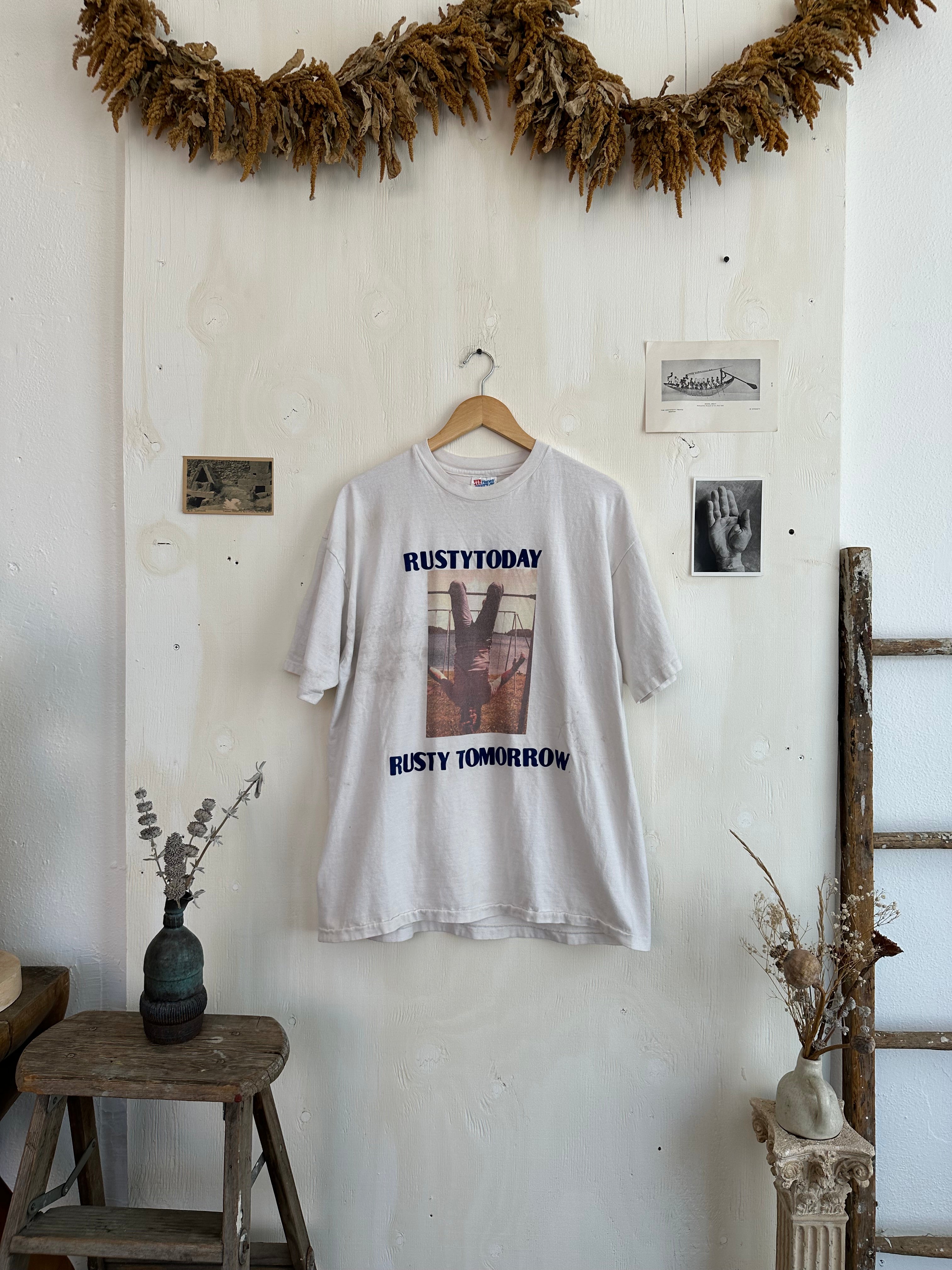 1980s Rusty Today, Rusty Tomorrow T-Shirt (XL)