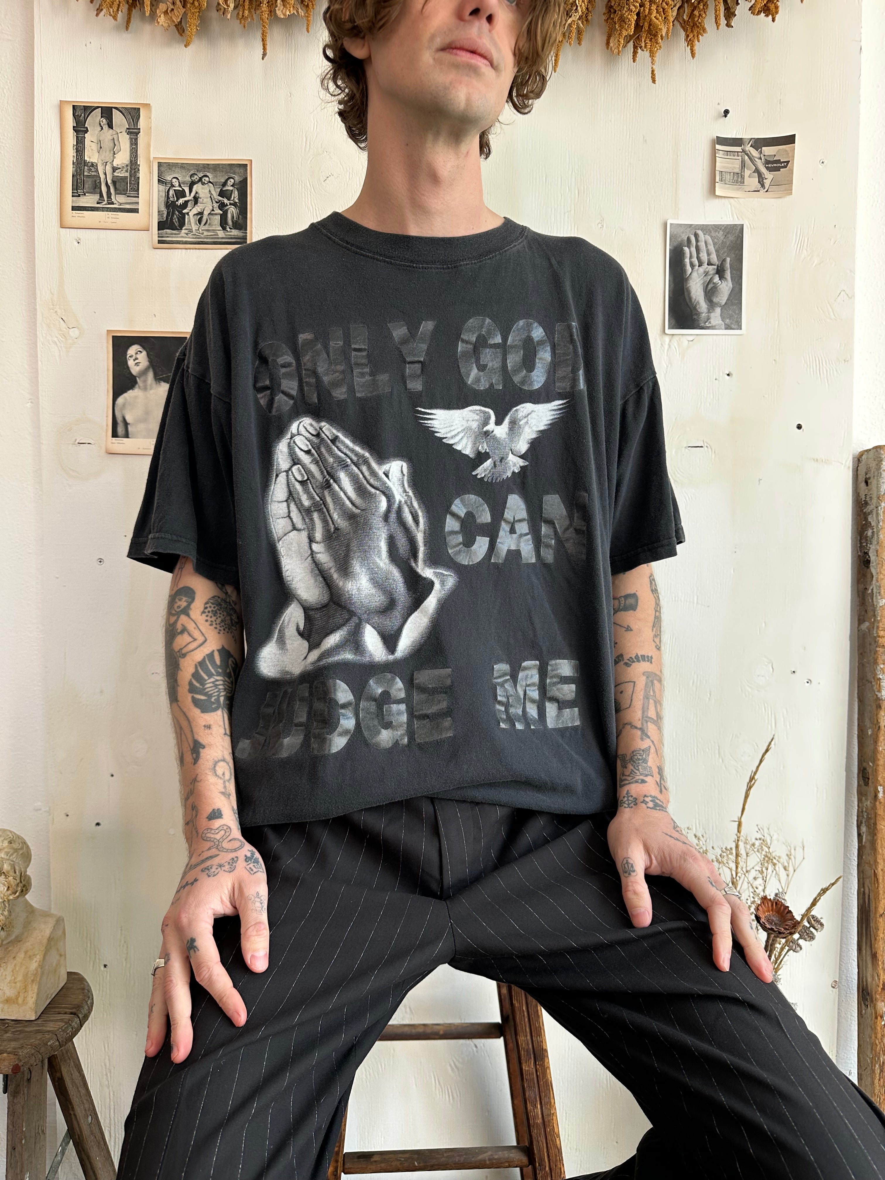 2000s Only God Can Judge Me Tee (L/XL)