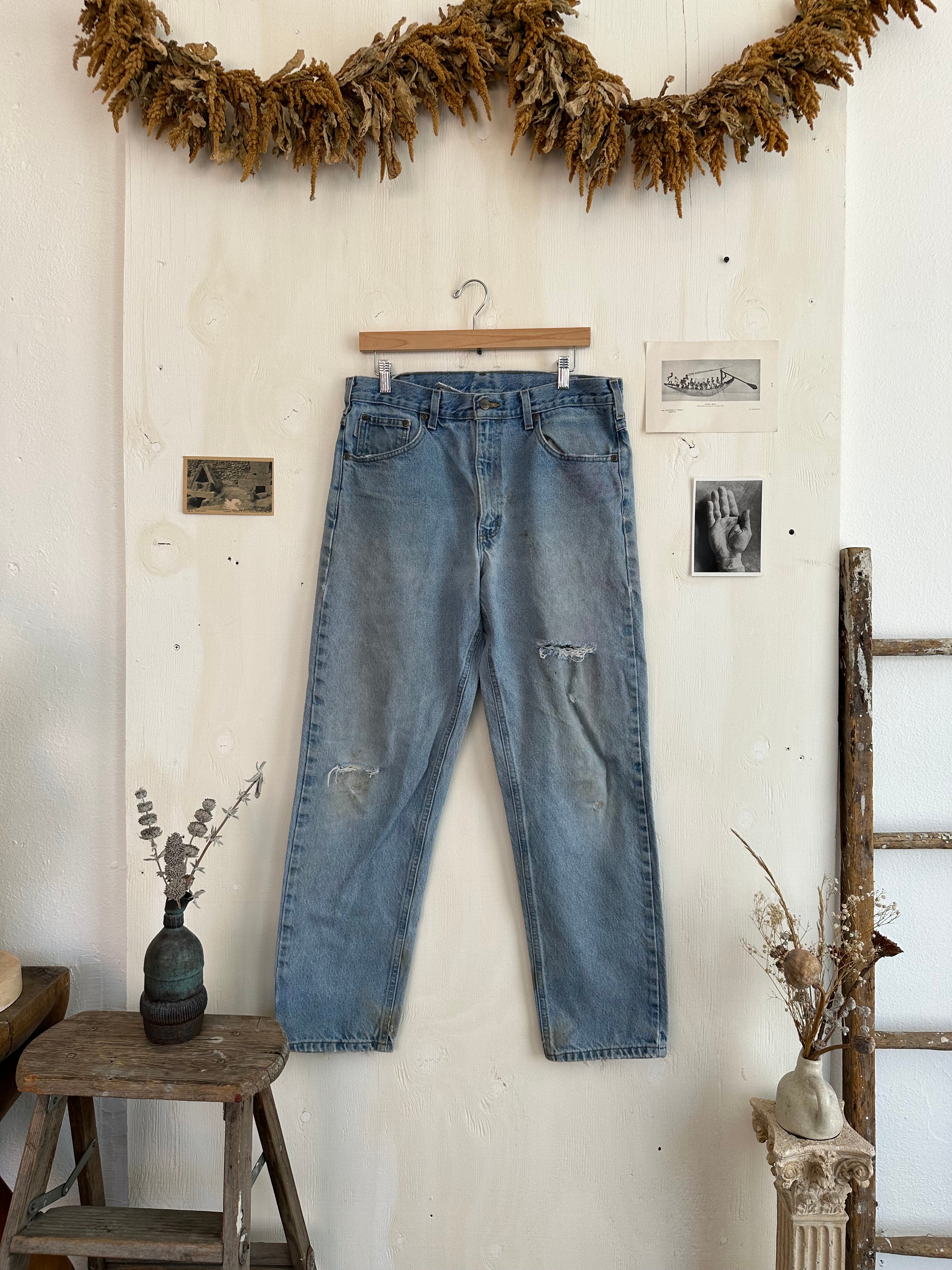 1990s Well-Worn Carhartt Jeans (32/30)