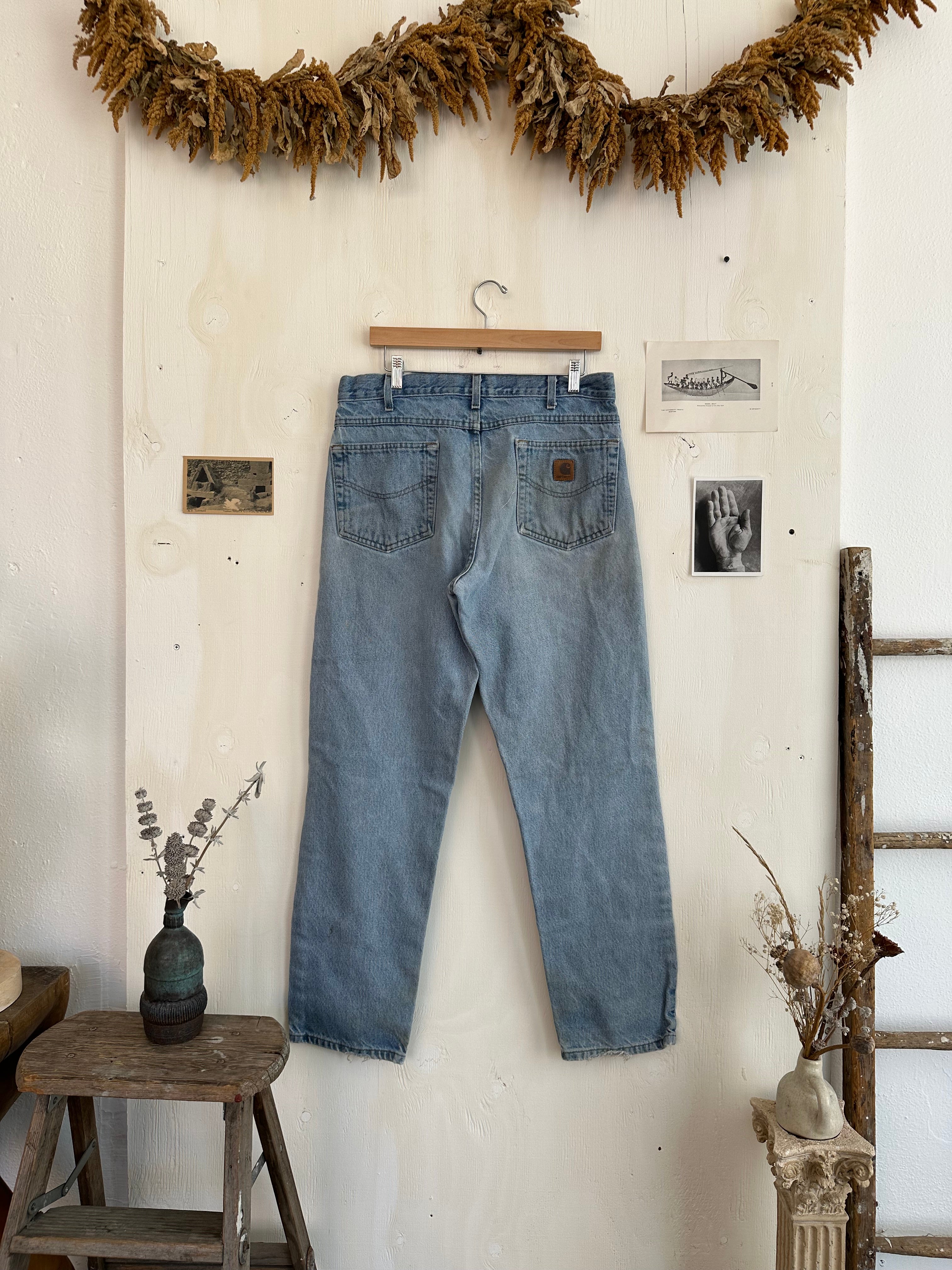 1990s Well-Worn Carhartt Jeans (32/30)