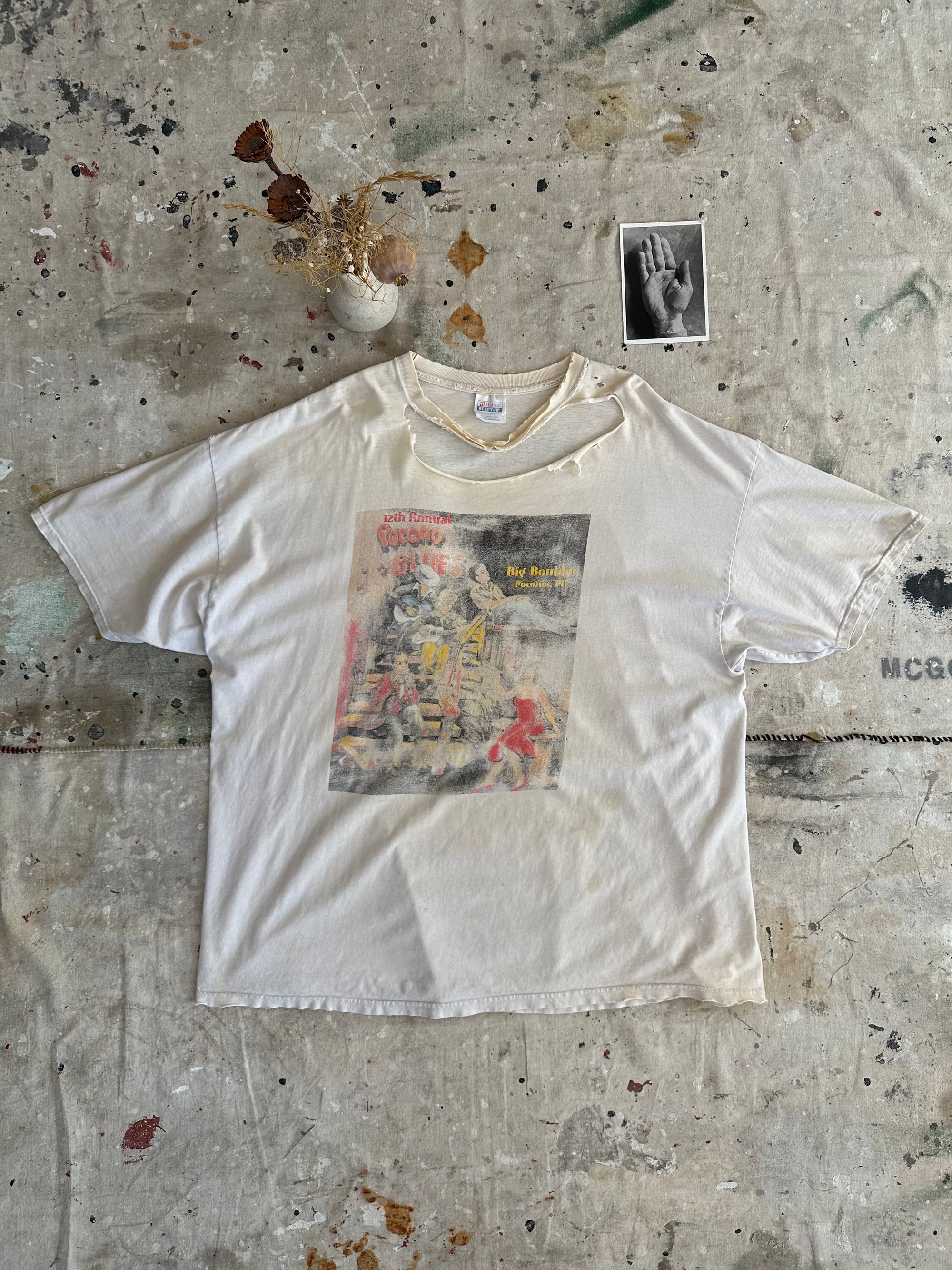 2003 Thrashed Blues Festival Oversized T-Shirt