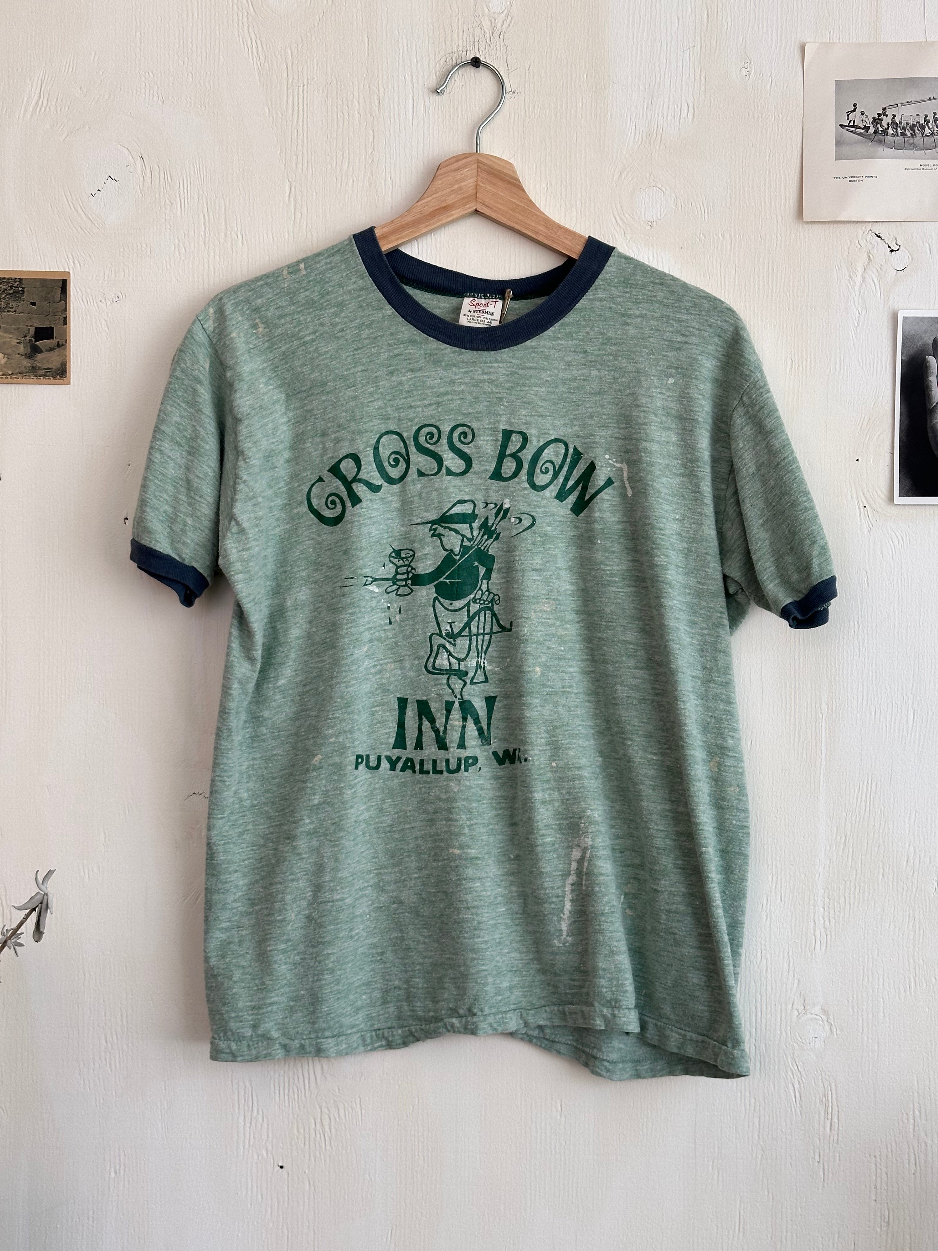 1970s Well-Worn Crossbow Tee (M)