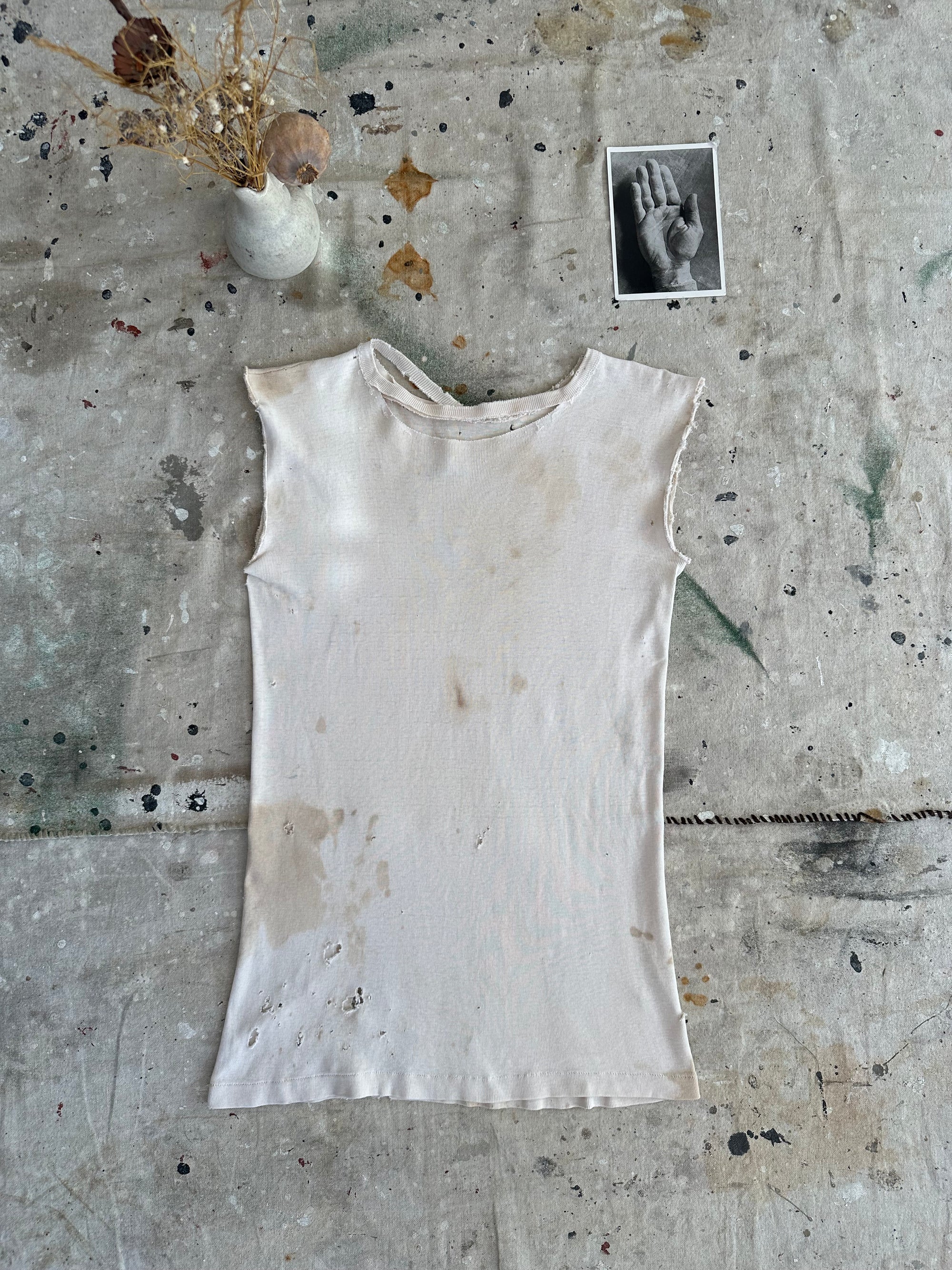 1940s Thrashed Muscle Tank