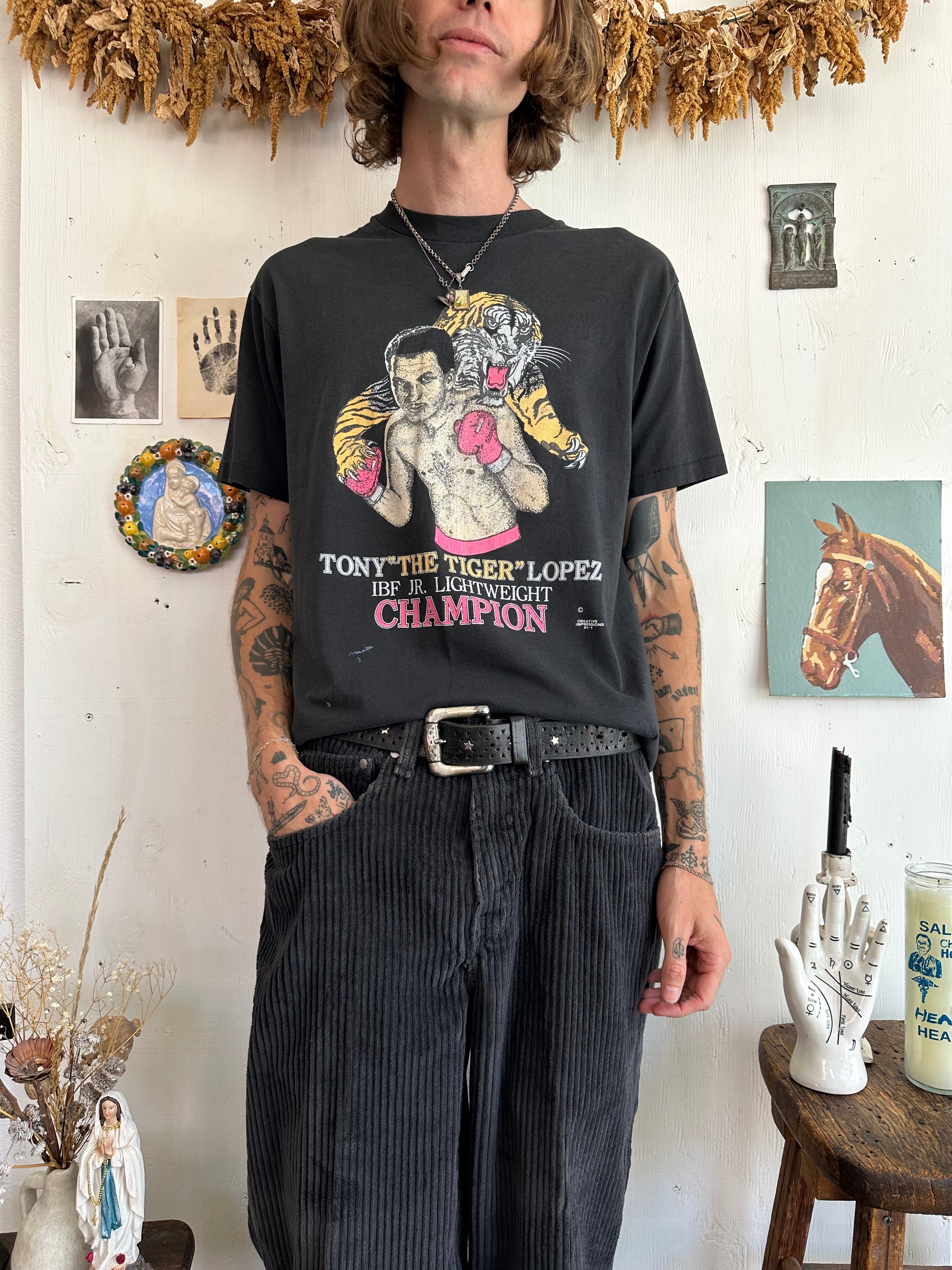 1980s Boxing Championship T-Shirt (L/XL)