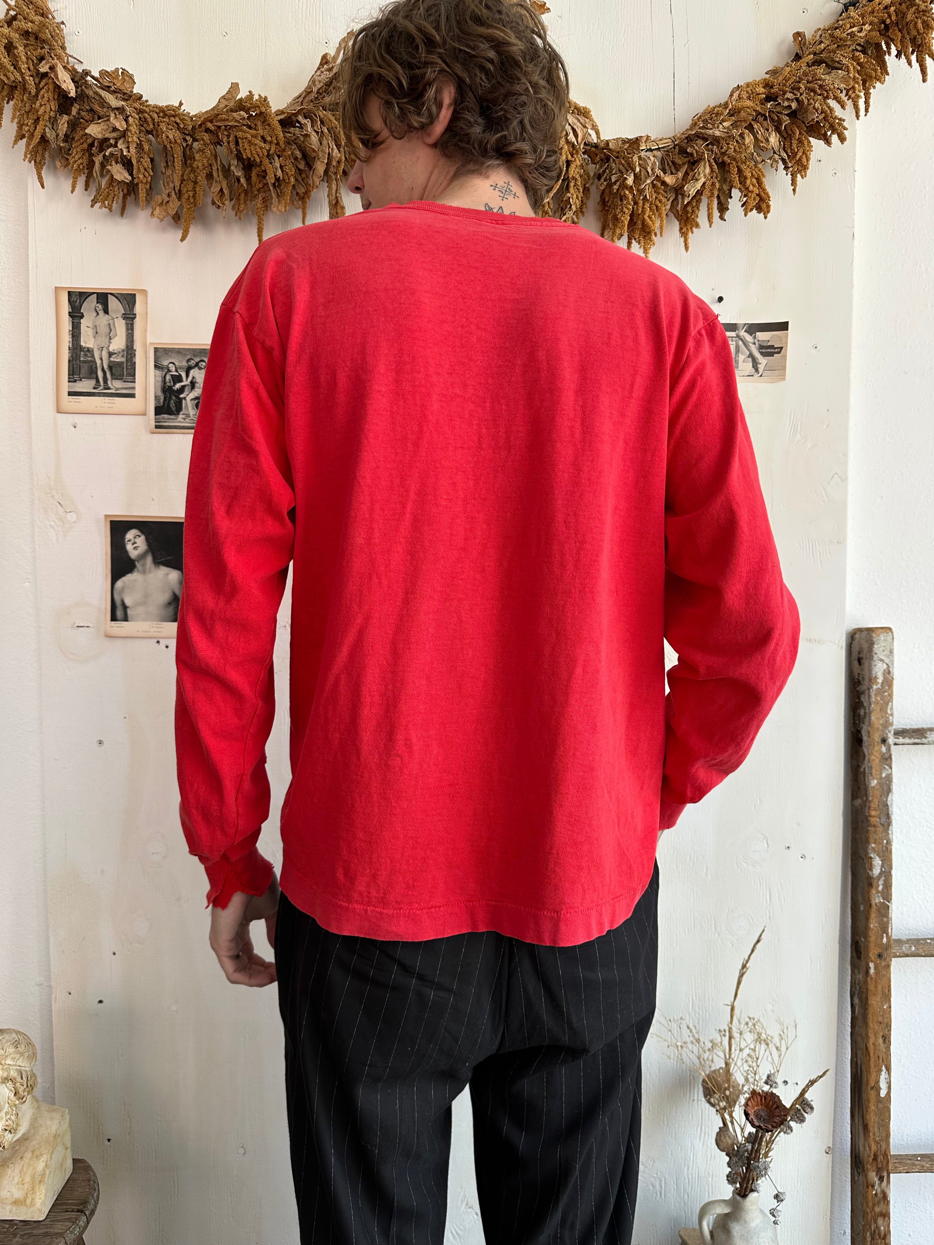 1980s Sun Faded Blank Long Sleeve (L/XL)