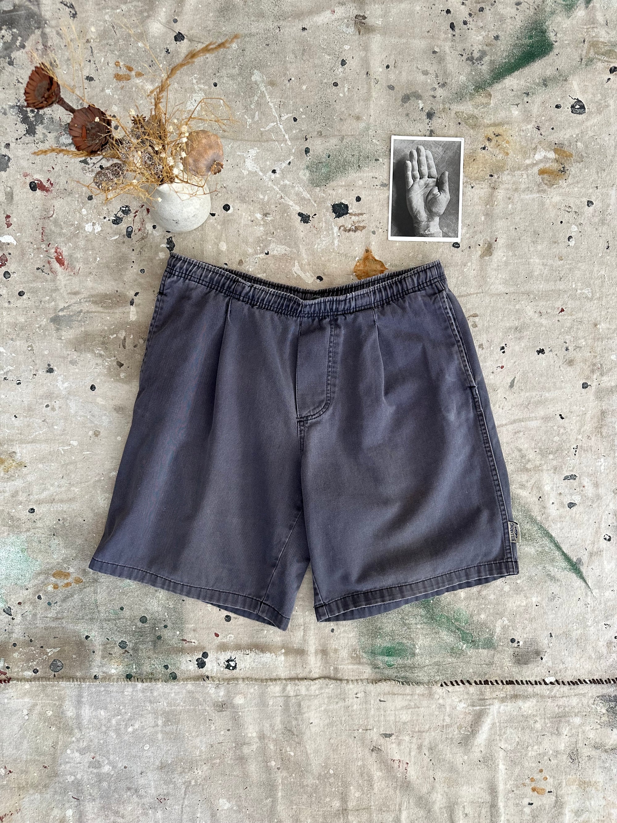 1990s Billabong Cotton Twill Pleated Short