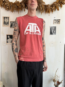 1980s Thrashed ATA Of Illinois Muscle Tee (M)