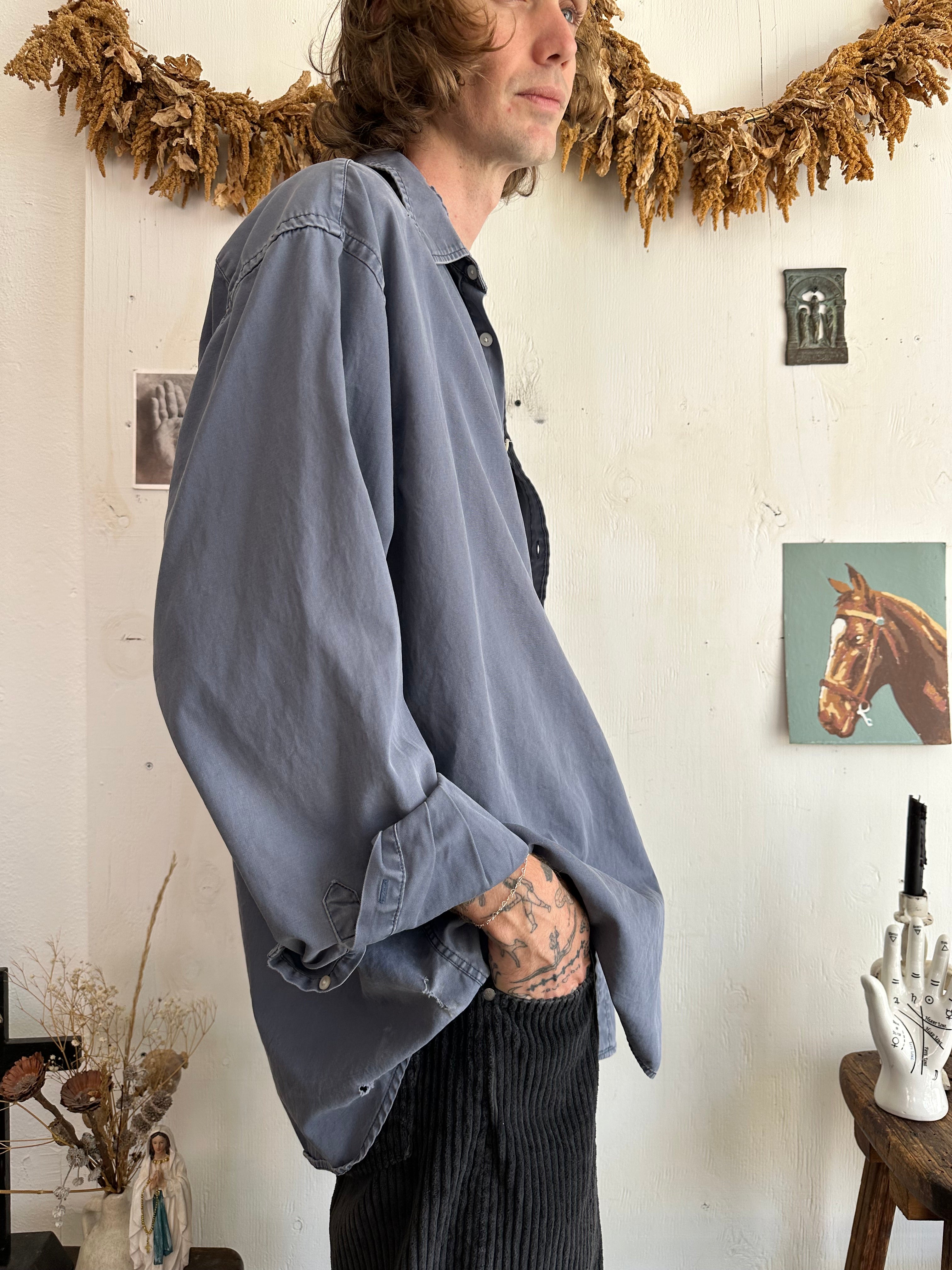 1990s Oversized GAP “The Big Shirt” Button Up (Boxy XL)