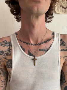 Jesus on the Cross Necklace (21")