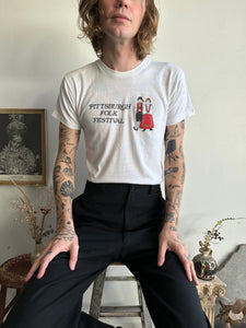 1980s Pittsburgh Folk Fest Tee (M/L)