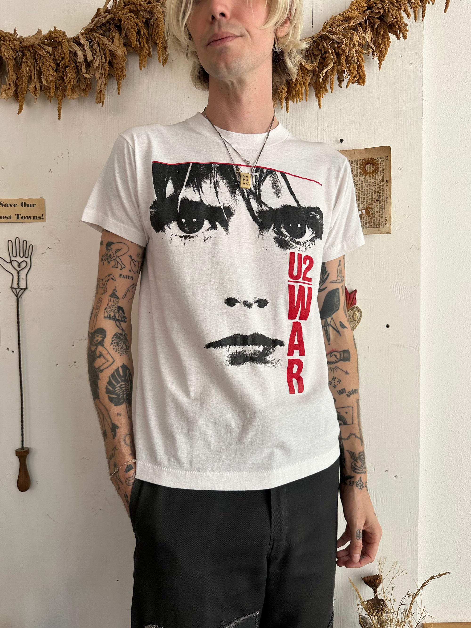 1980s U2 WAR Tee