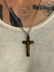 Vintage Crucifixion Necklace (20")