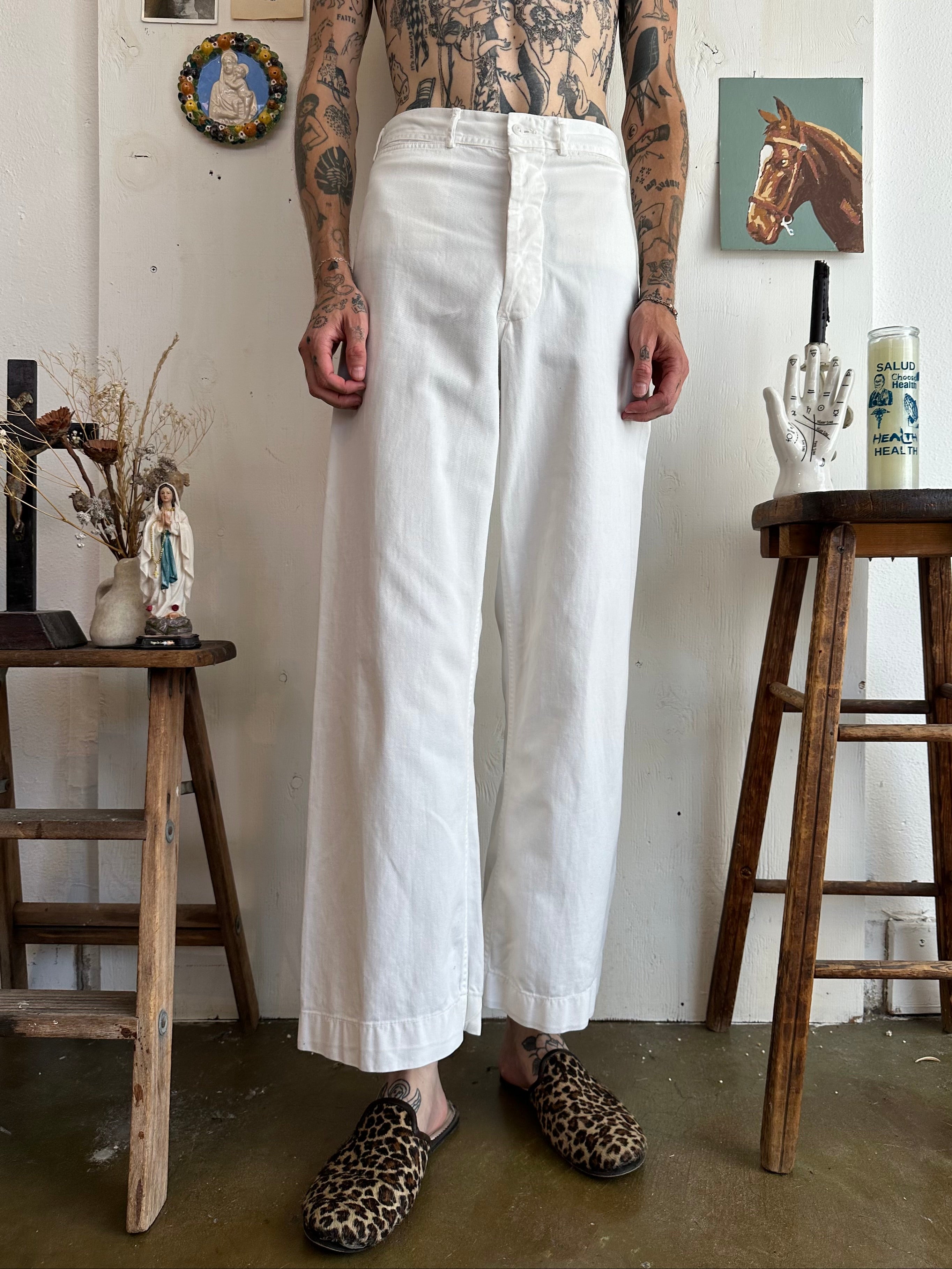 1940s USN Flaired Pants (28/30)